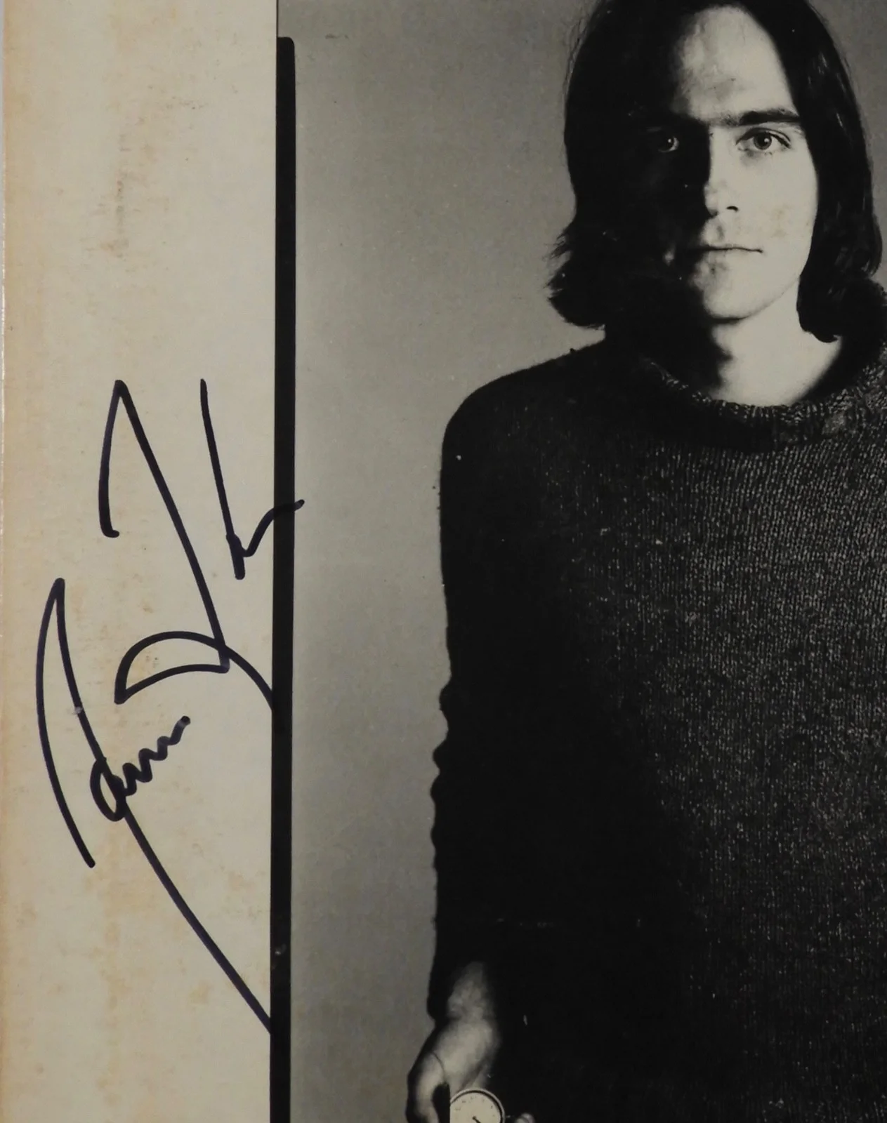 James Taylor JSA Signed Autograph Record Album Vinyl Walking Man, изображение 2
