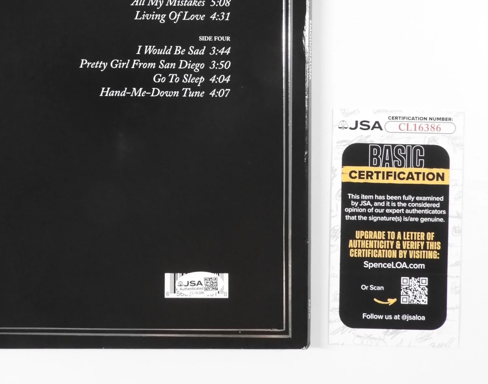 The Avett Brothers JSA Signed Autograph Record Album Vinyl Scott Emotionalism, image 3