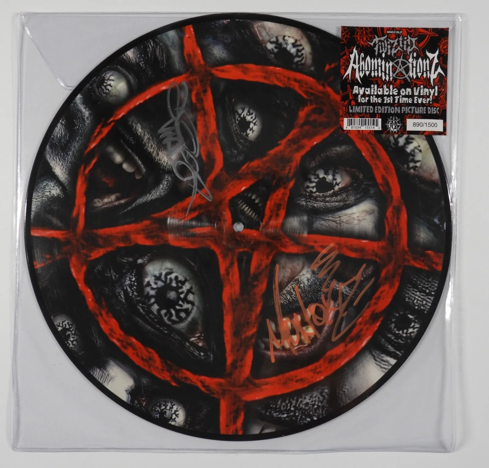 Twiztid JSA Signed Autograph Record Album Vinyl Abominationz, image 3
