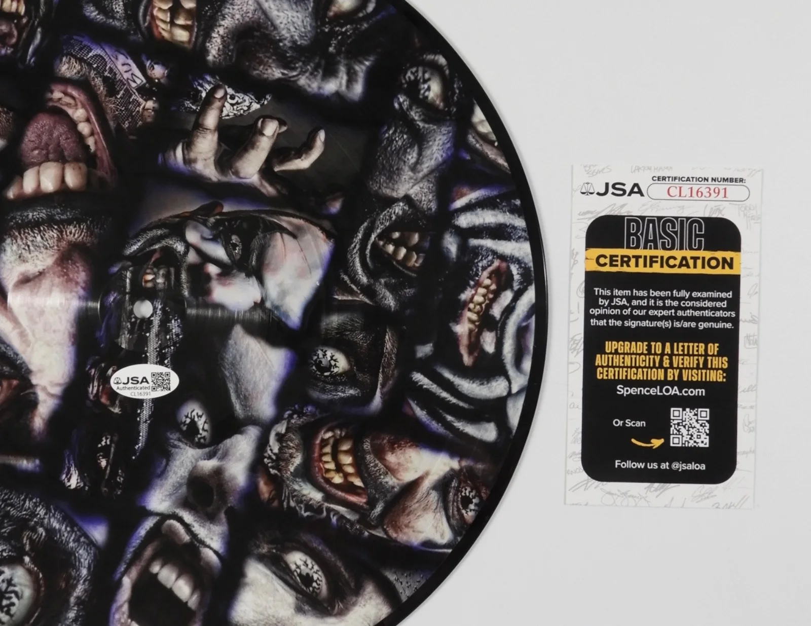 Twiztid JSA Signed Autograph Record Album Vinyl Abominationz, изображение 4