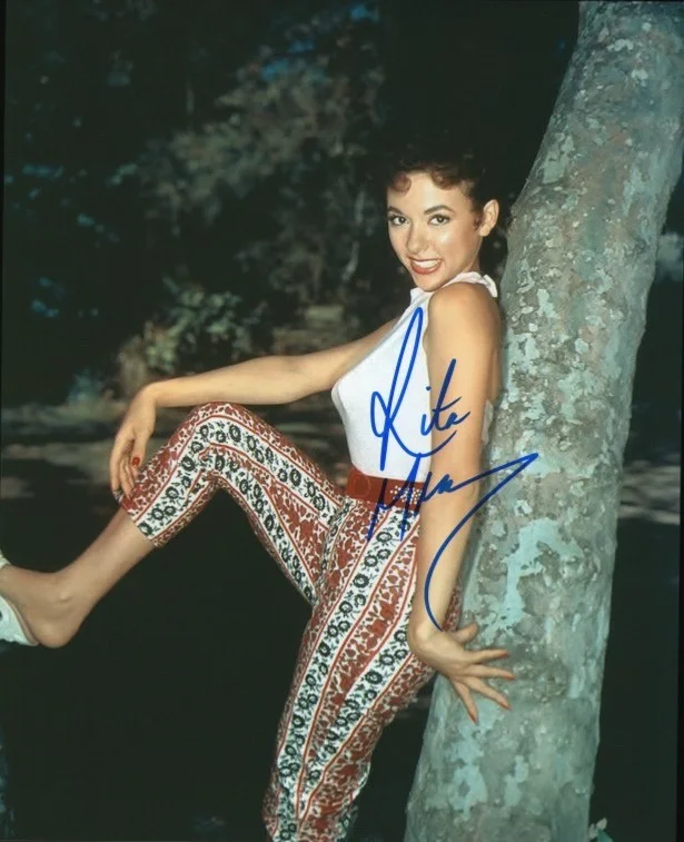 Rita Moreno — Rita Moreno Autographed 8x10 Photograph Actress Dancer Singer COA TTM