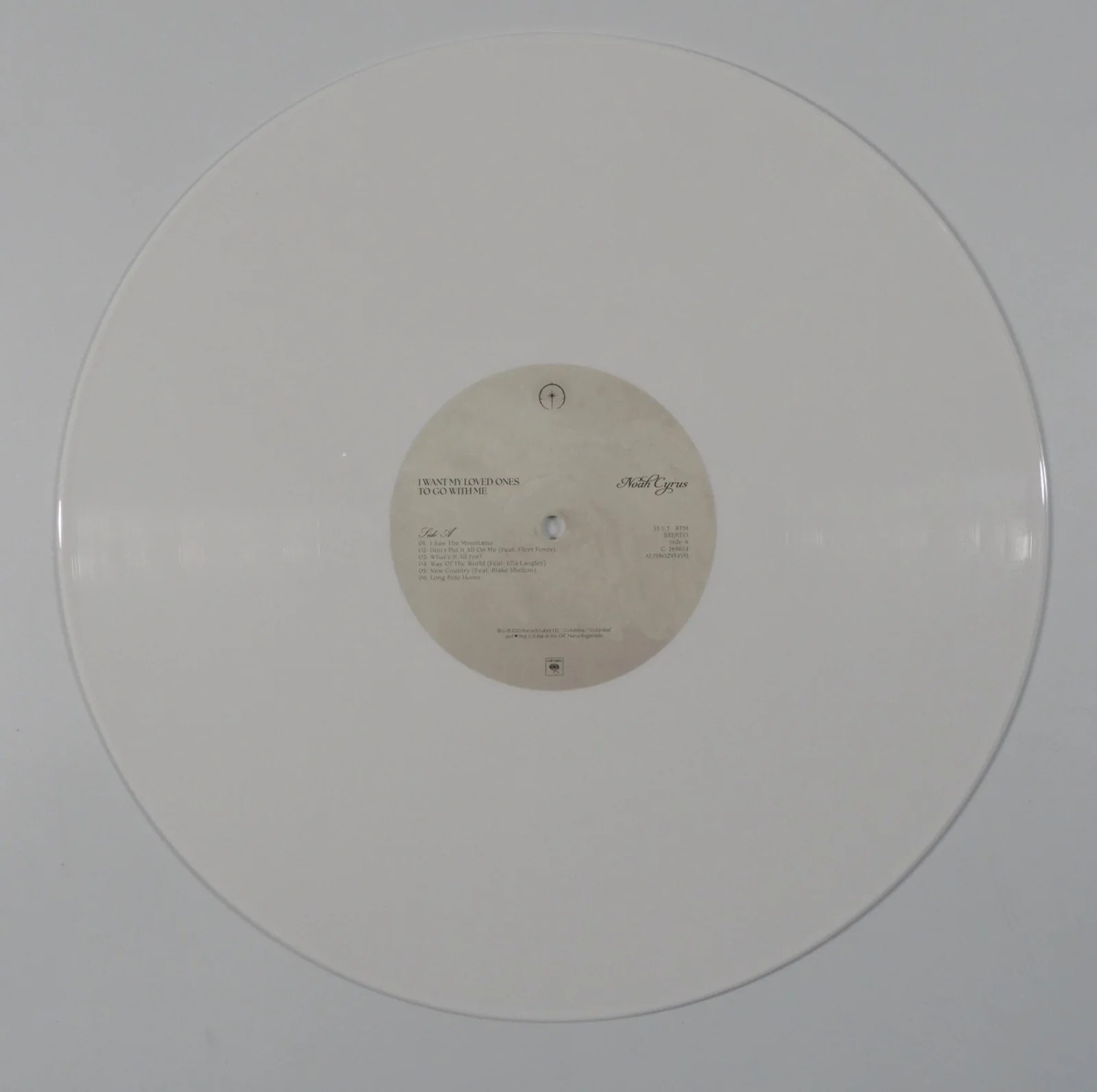 Noah Cyrus JSA Signed Autograph Insert Album Record Vinyl, image 4