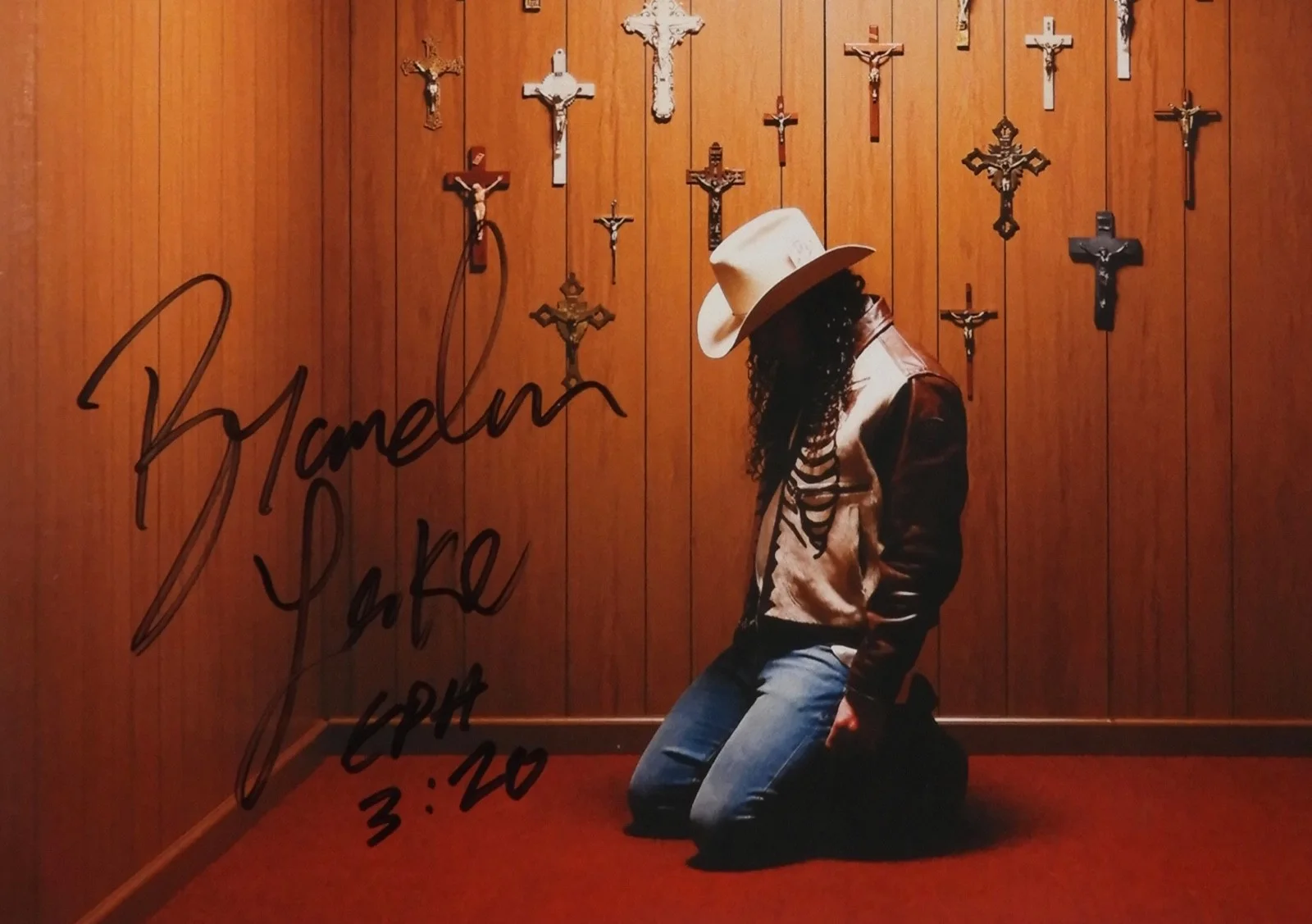 Brandon Lake JSA Signed Autograph Album Record Vinyl King Of Hearts, изображение 2