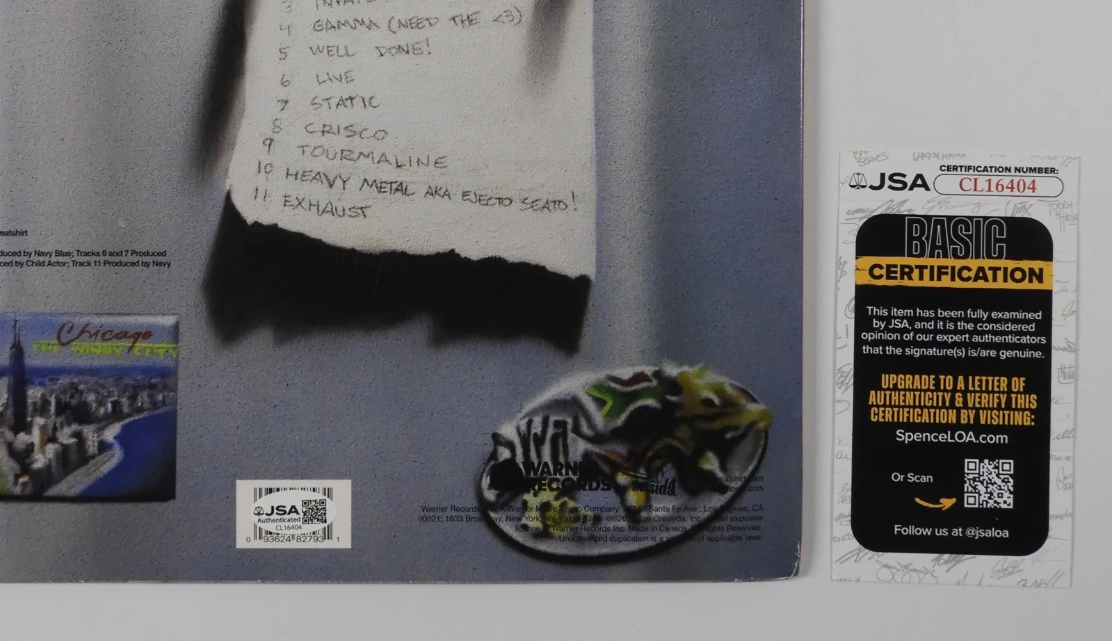Earl Sweatshirt JSA Signed Autograph Album Record Vinyl Live, Laugh, Love, image 4