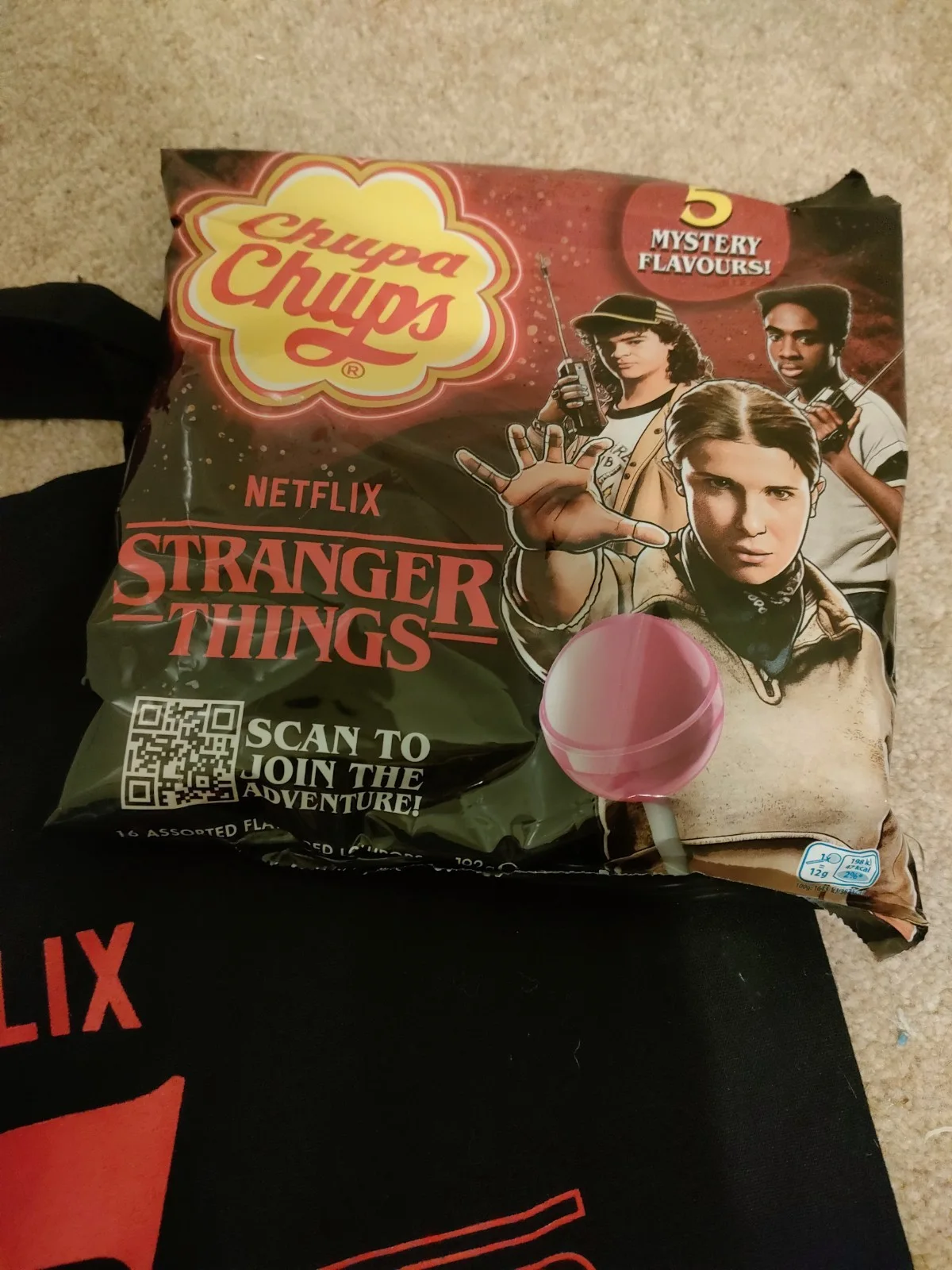 Stranger Things 5 Premiere Goody Swag Bag: Poster, Popcorn Box Bundle 2025, image 4