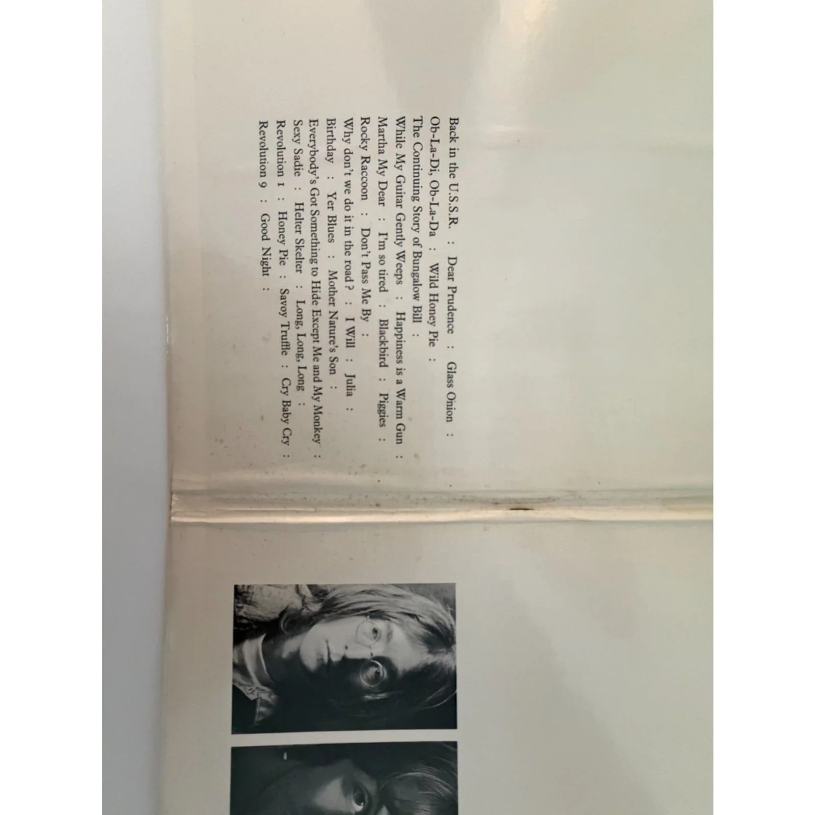 1968 Beatles White Album SWB) 101 Apple records inc, image 3