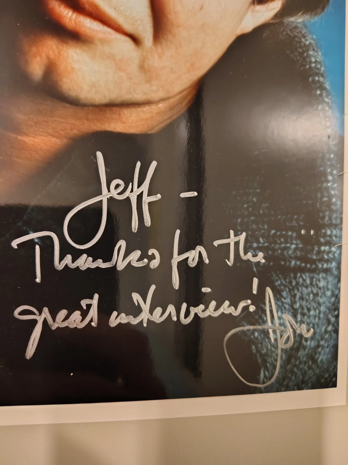 Jon Voight — Jon Voight Authentic Autographed 8x10 Photo Holes Junket Signed ⭐️PSA/JSA Ready⭐, image 2