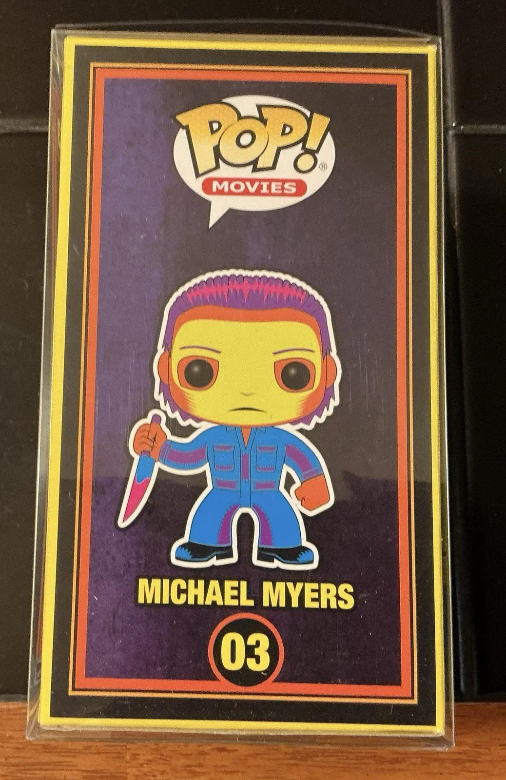 Dick Warlock — Dick Warlock Signed Michael Myers Funko Pop #03 Halloween 2 Autograph JSA COA, image 4