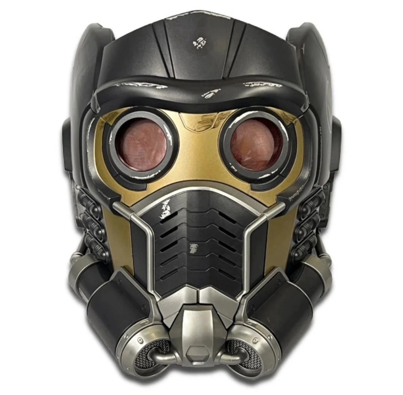 Samuel L Jackson, Paul Rudd, Karen Gillan, Paul Bettany — Samuel L Jackson, Paul Rudd Cast signed Starlord Mask JSA LOA Guardians Marvel, изображение 5