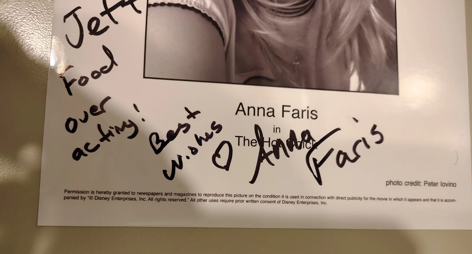 Anna Faris — ⭐️Authentic⭐️ Anna Faris Signed The Hot Chick Movie Promo Photo Press Still, image 3