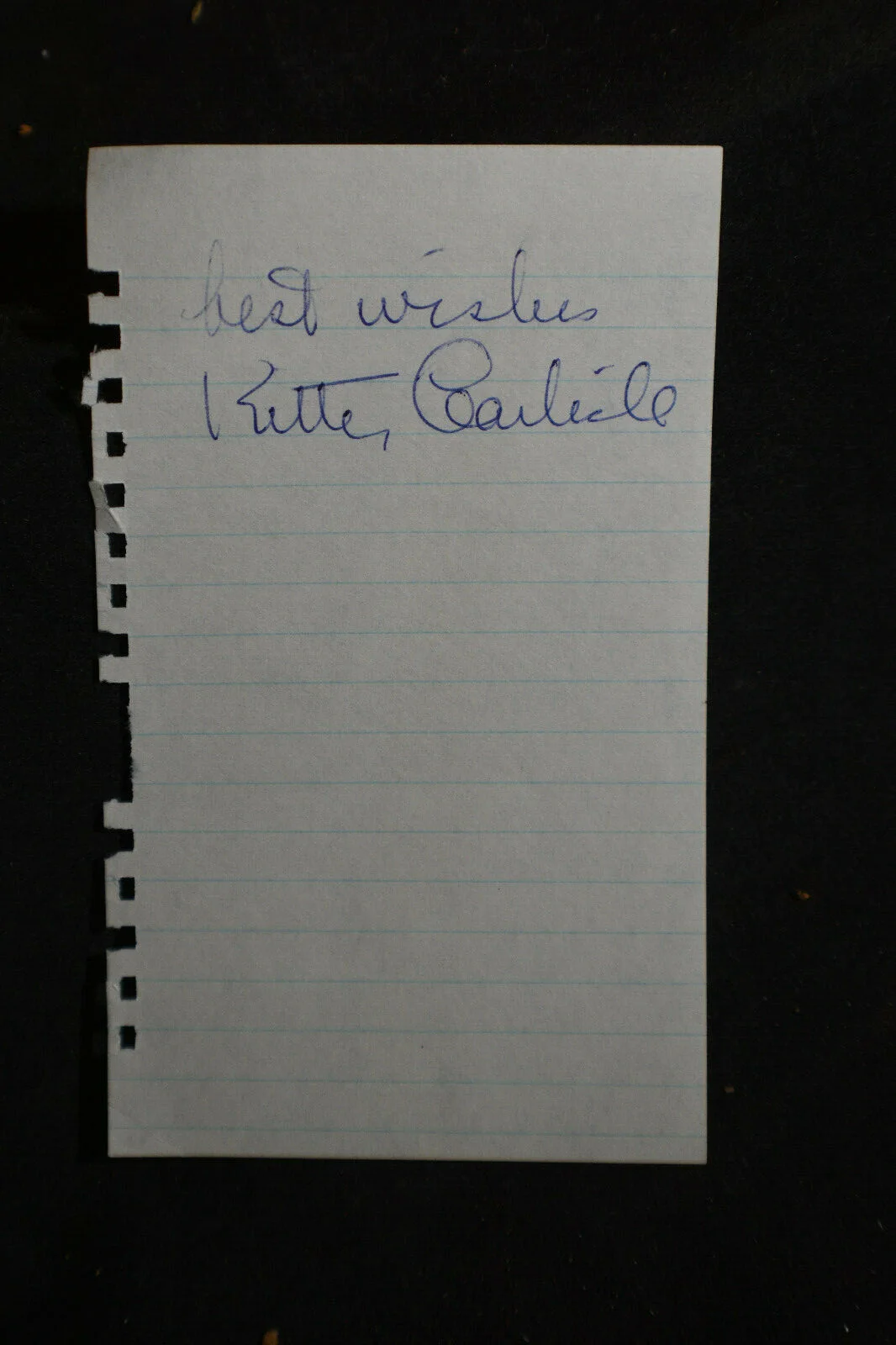 Autograph Kitty Carlisle, изображение 2