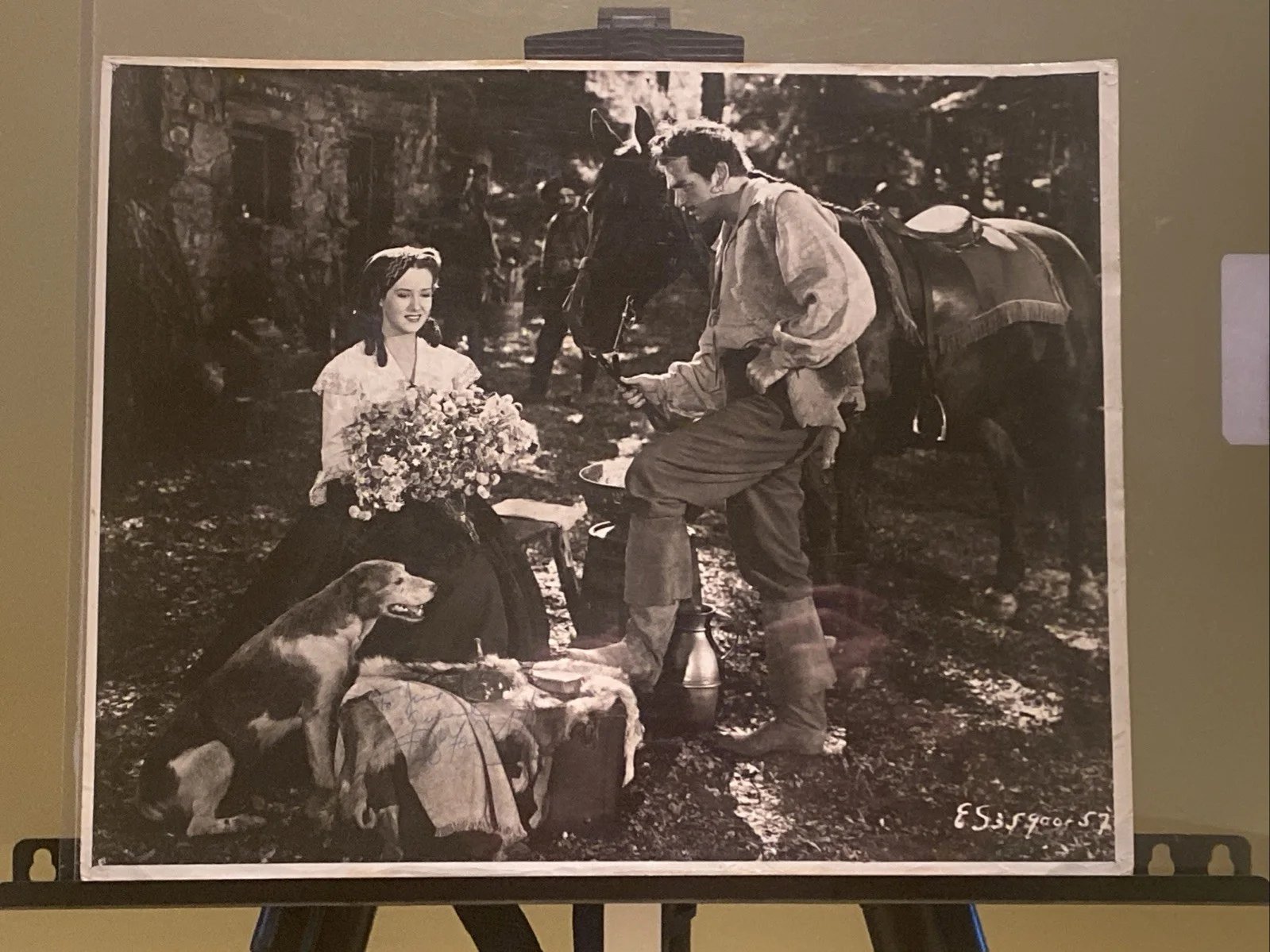 Douglas Fairbanks Jr — Douglas Fairbanks Jr. Vintage 11”x14” B&W Photo The Corsican Brothers SIGNED, изображение 2