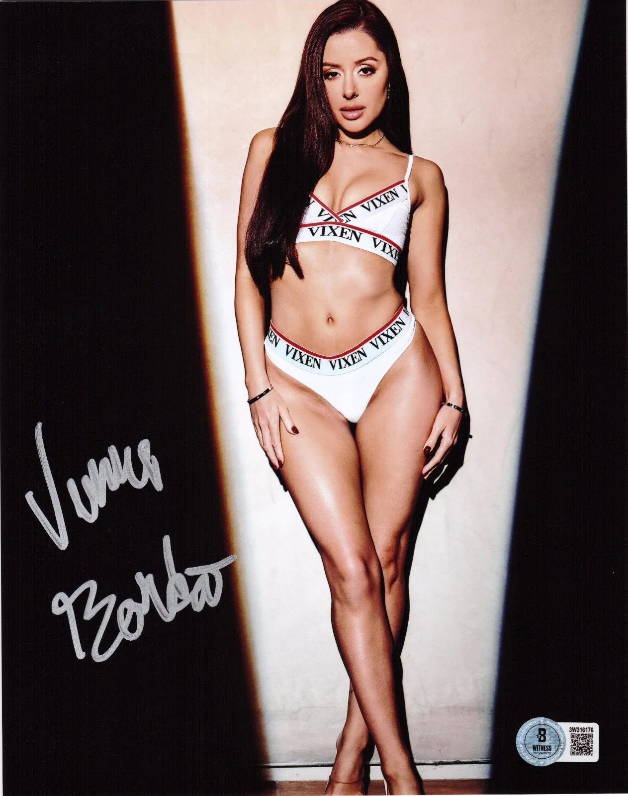 Vanna Bardot — Hot Sexy Vanna bardot Signed 8x10 Photo Adult Star Autograph Beckett Hologram