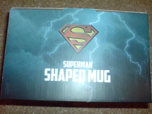 SUPERMAN SHAPED MUG BOXED NEW - VERSION #4, image 4