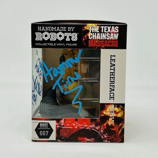 Brett Wagner Autographed Texas Chainsaw Massacre Leatherface Robots Figure OC, image 3