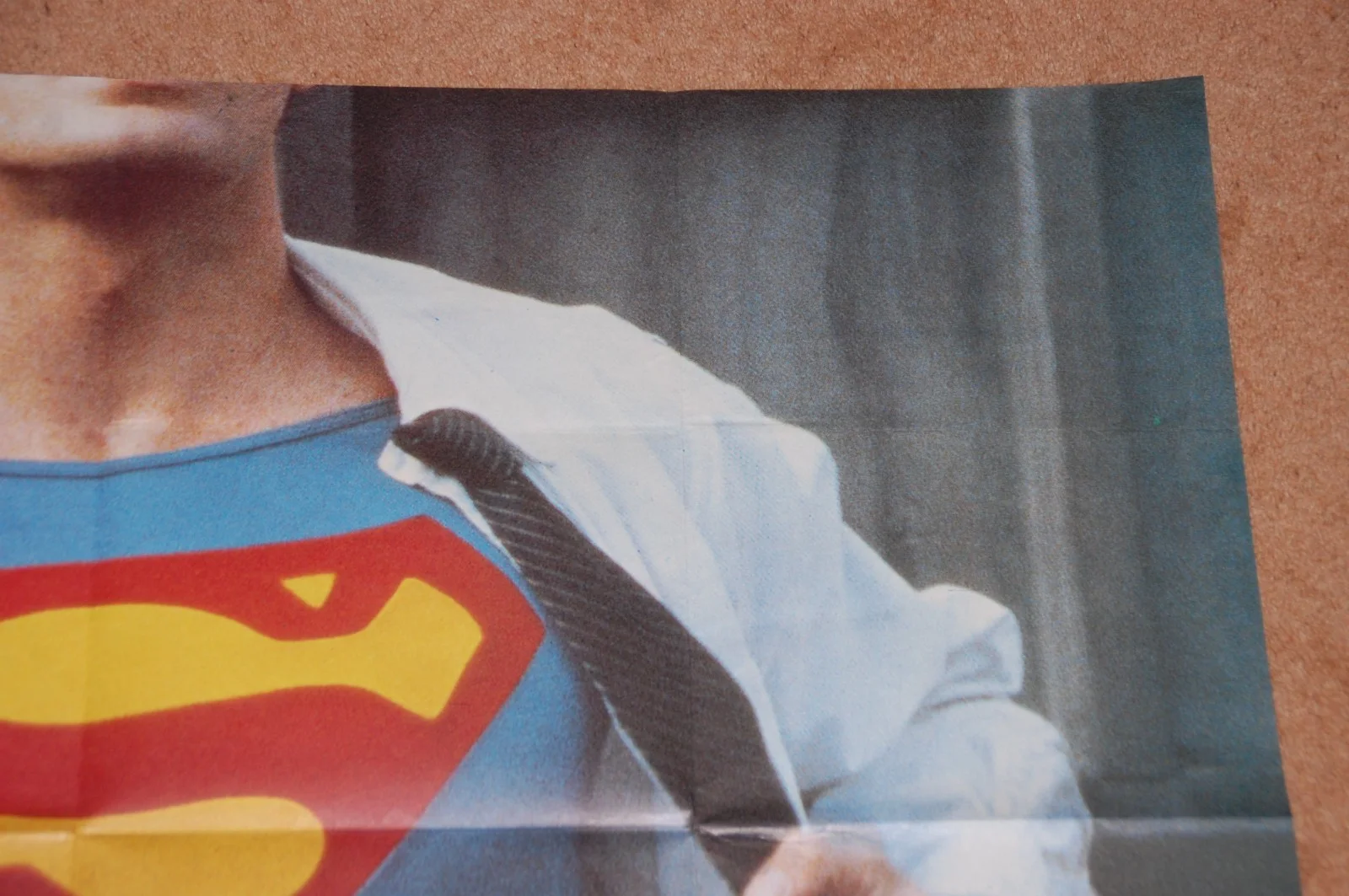 CHRISTOPHER REEVE - SUPERMAN III (1983) - RARE ORIG. UK TEASER QUAD POSTER, image 3