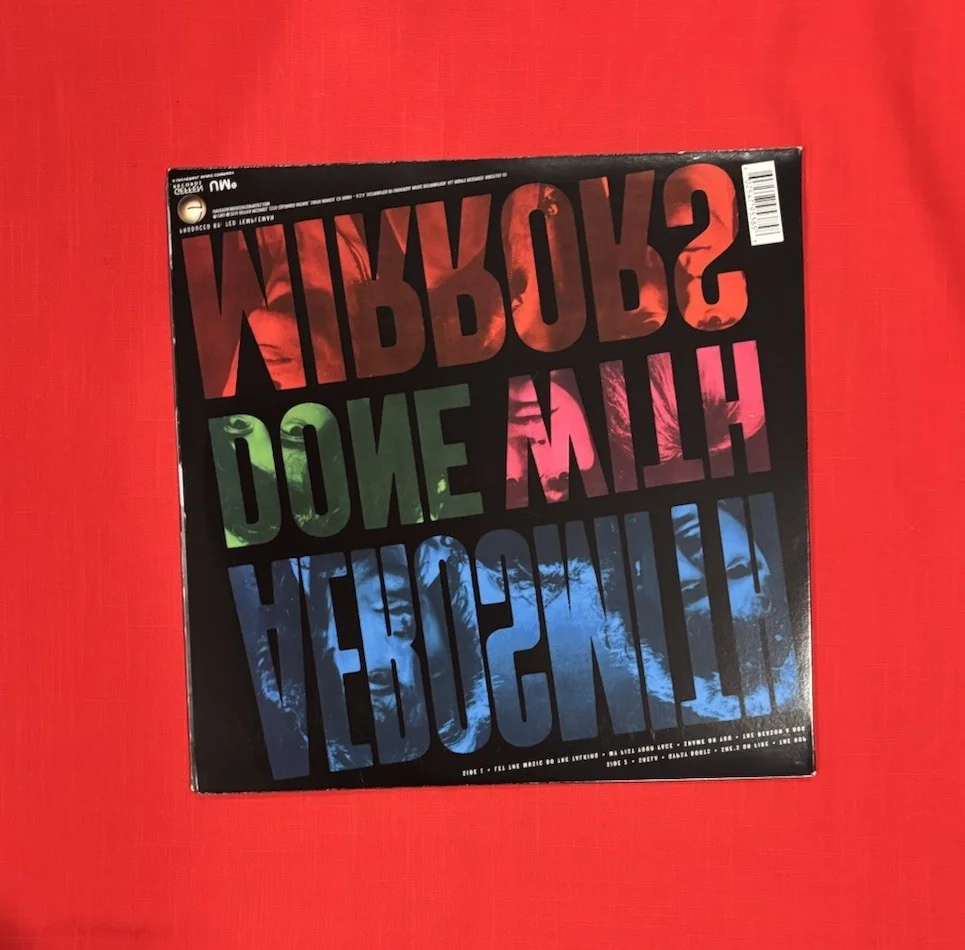 AEROSMITH Band Complete DONE WITH MIRRORS Vinyl Album Autographed REAL COA, изображение 2