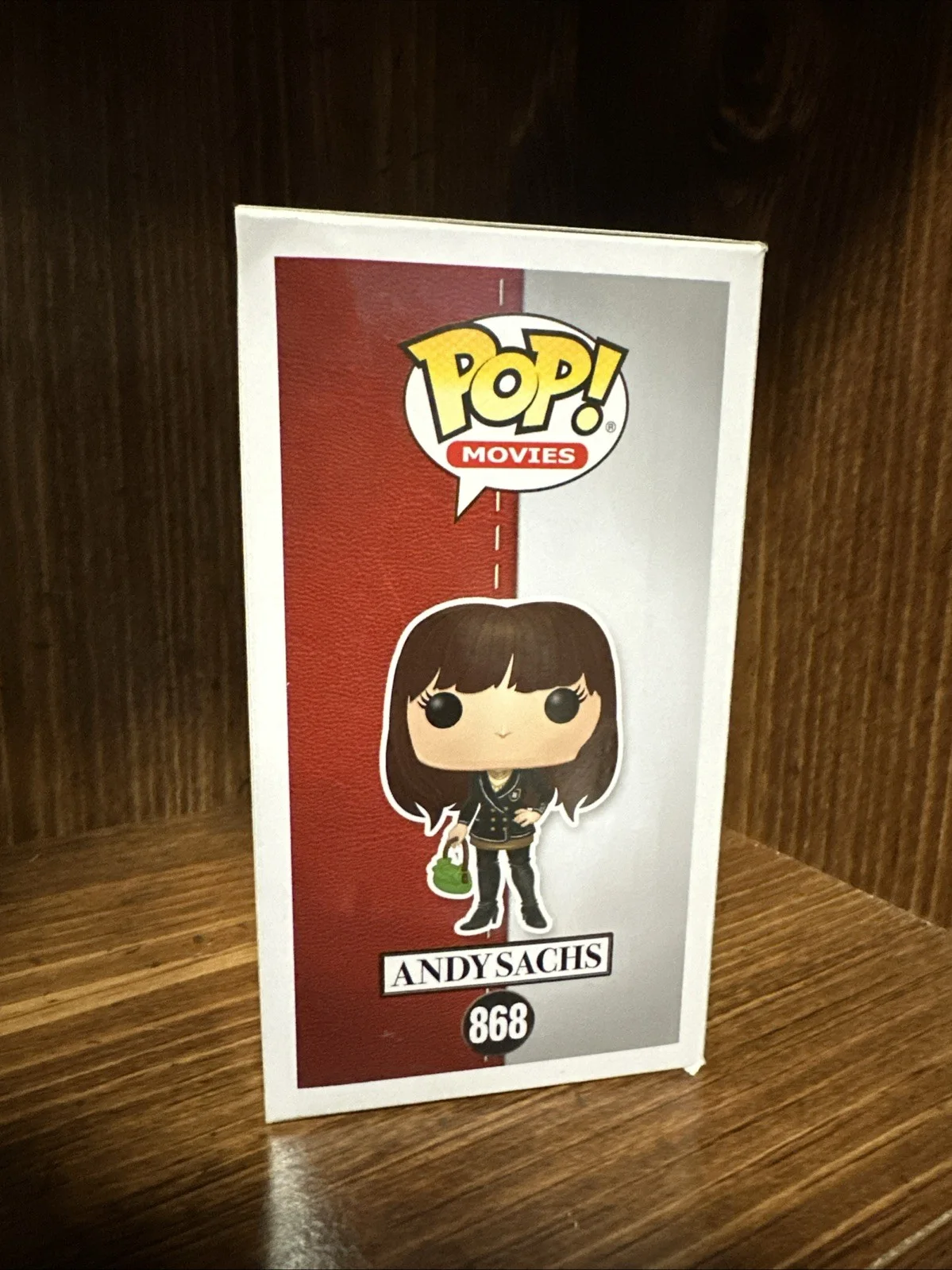 Anne Hathaway — Anne Hathaway Signed Andy Sachs Funko Devil Wears Prada 868, image 4