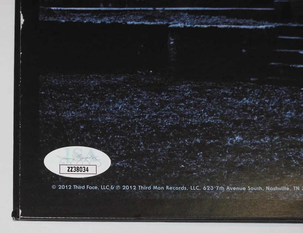 Jack White — Jack White signed "BLUNDERBUSS" Vinyl Album Lp EXACT PROOF White Stripes JSA LOA, изображение 3