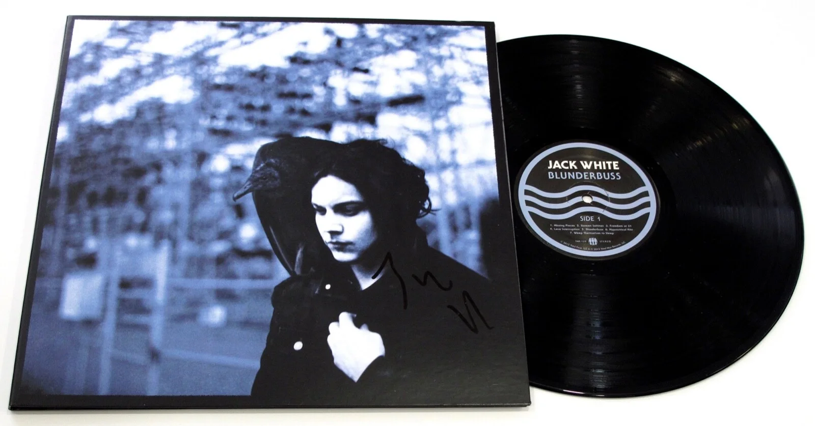 Jack White — Jack White signed "BLUNDERBUSS" Vinyl Album Lp EXACT PROOF White Stripes JSA LOA, изображение 5