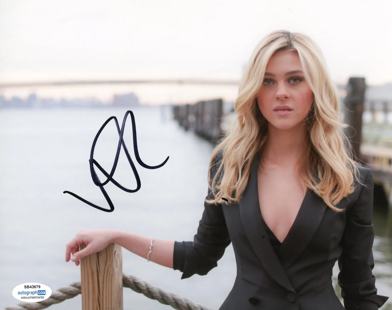NICOLA PELTZ — Nicola Peltz Beckham signed 8x10 Photo PROOF Hot SEXY Transformers ACOA COA, изображение 3