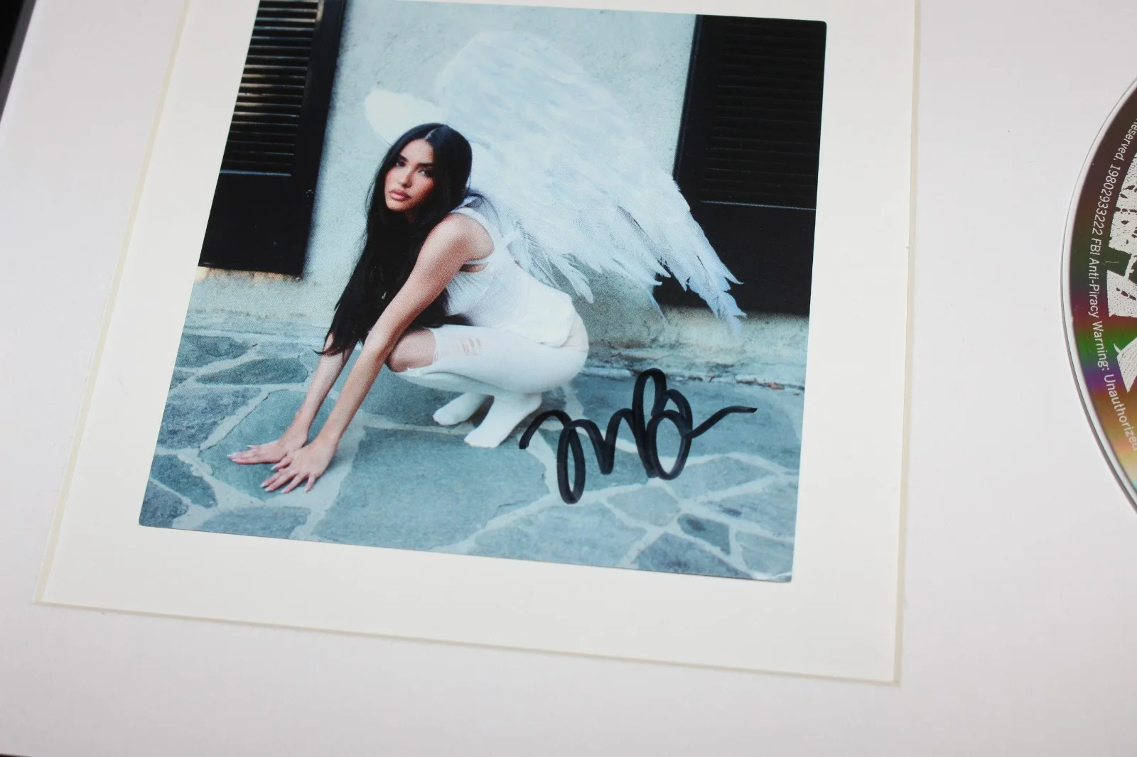 MADISON BEER SIGNED FRAMED LOCKET CD COVER INSERT ALBUM BECKETT COA LIFE SUPPORT, image 4