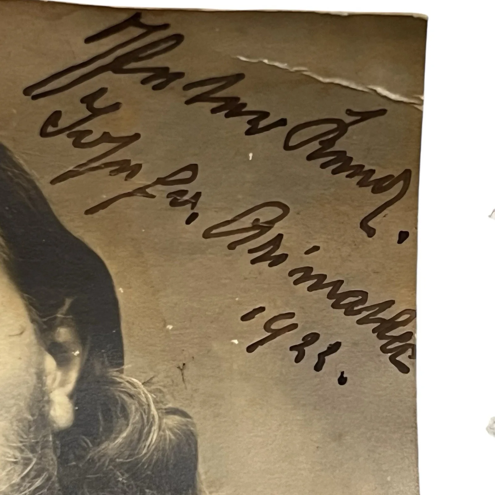 Anton Lang — Anton Lang Signed Autographed Postcard Photo German Actor, image 3