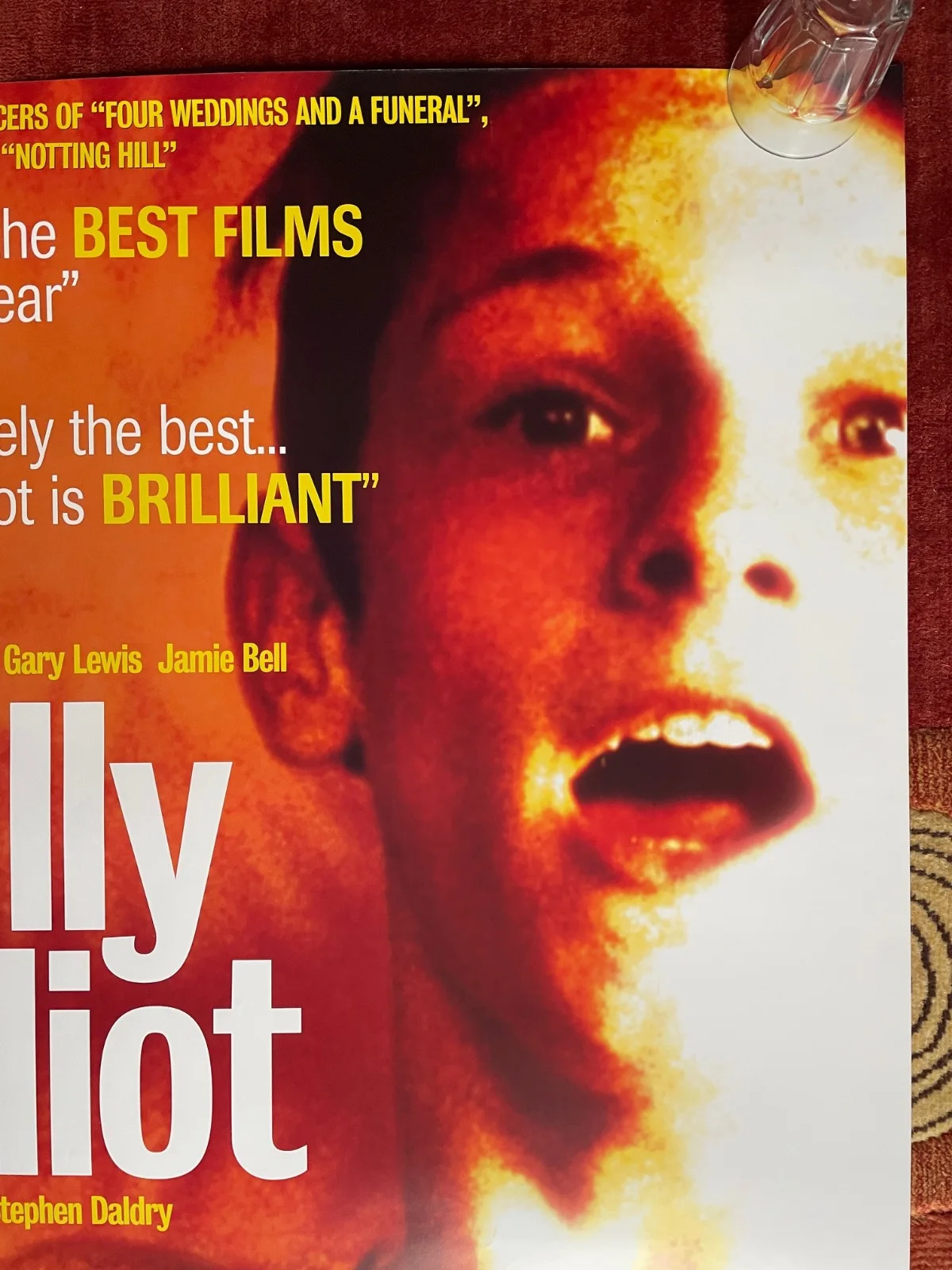 BILLY ELLIOT (2000) Original UK One Sheet Movie Poster Jamie Bell Julie Walters, изображение 3