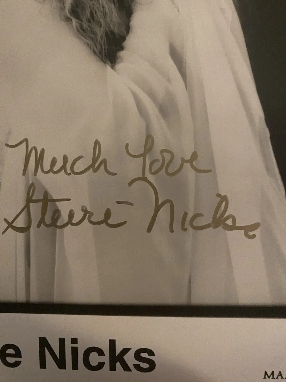 Stevie Nicks Autographed Hand Signed Photo 8x10, image 2