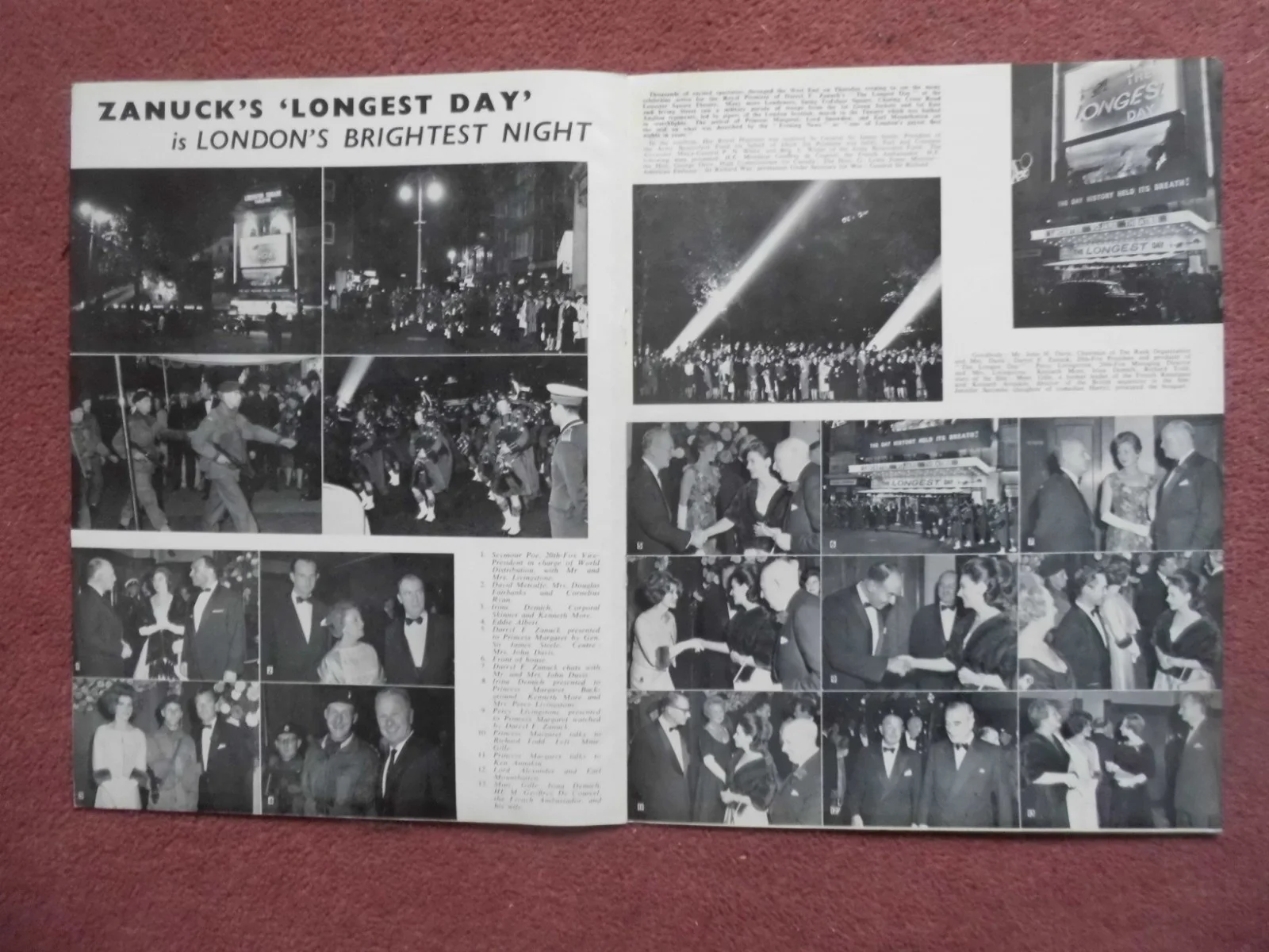 GLYNIS JOHNS, JANE FONDA, SHELLEY WINTERS (1962) in UK trade mag DAILY CINEMA, изображение 2