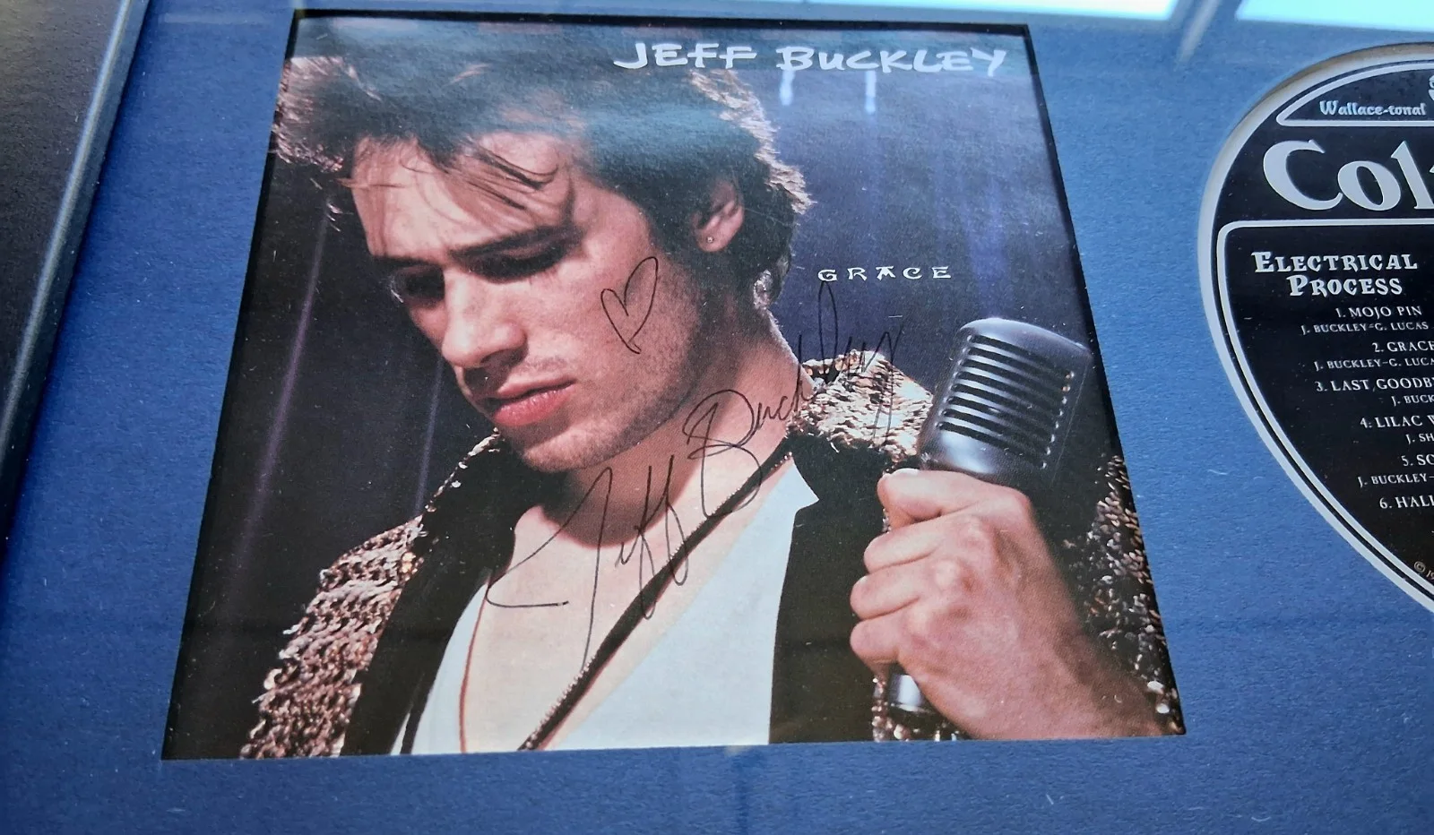 RARE!! Jeff Buckley Ball Point Pen Signed Grace With Heart!! 🙏❤️🔥, изображение 2