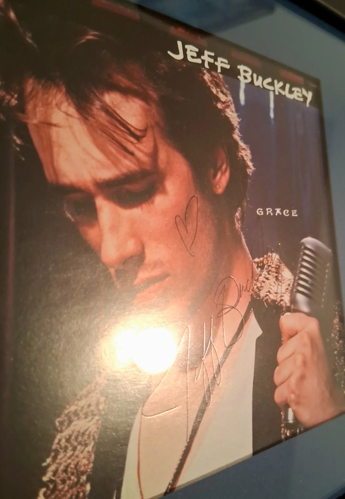 RARE!! Jeff Buckley Ball Point Pen Signed Grace With Heart!! 🙏❤️🔥, изображение 5