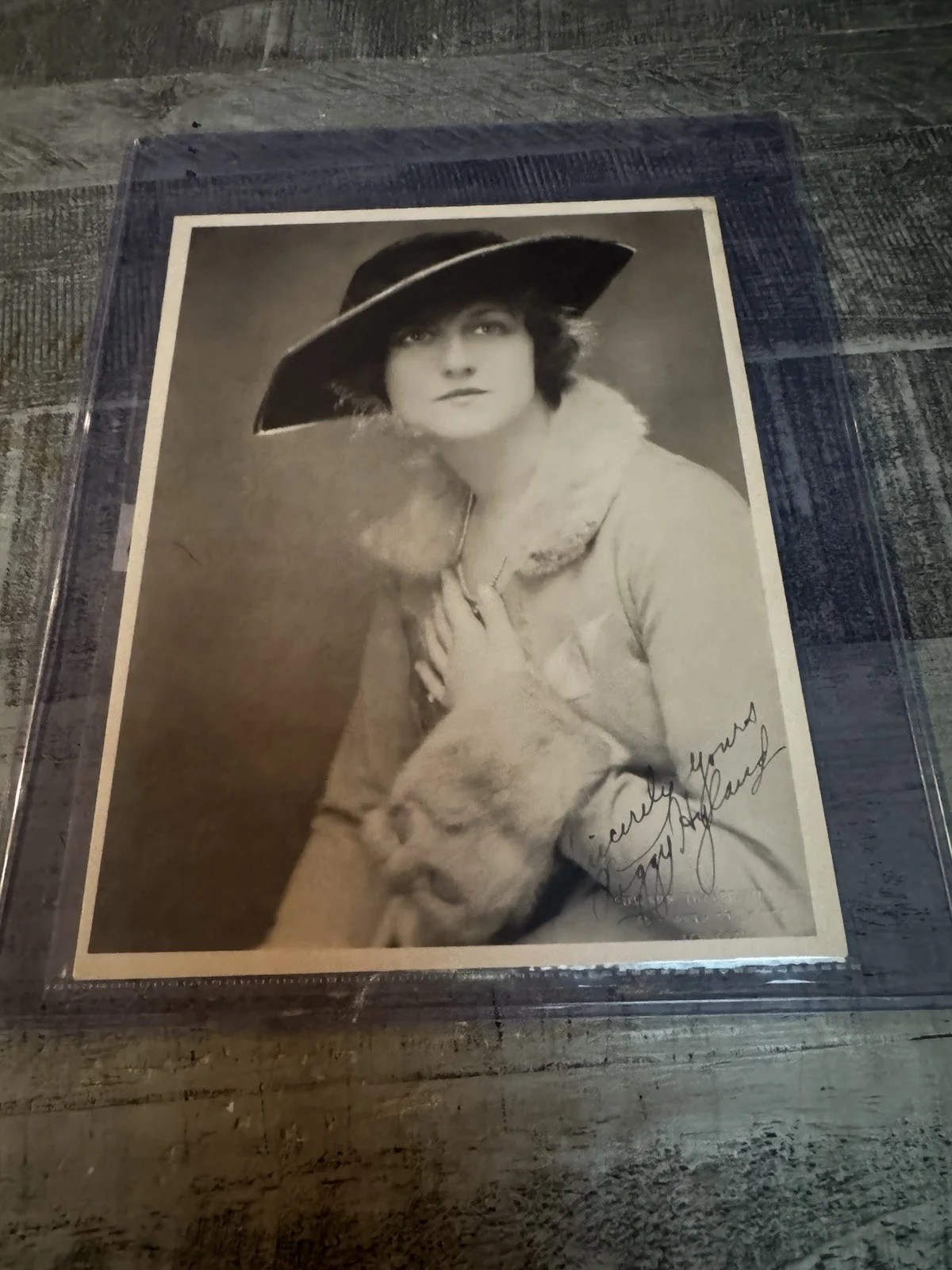 Lois Wilson — LOIS WILSON SIGNED VINTAGE 1920s ORIGINAL DBLWT PHOTOGRAPH AUTOGRAPHED COA