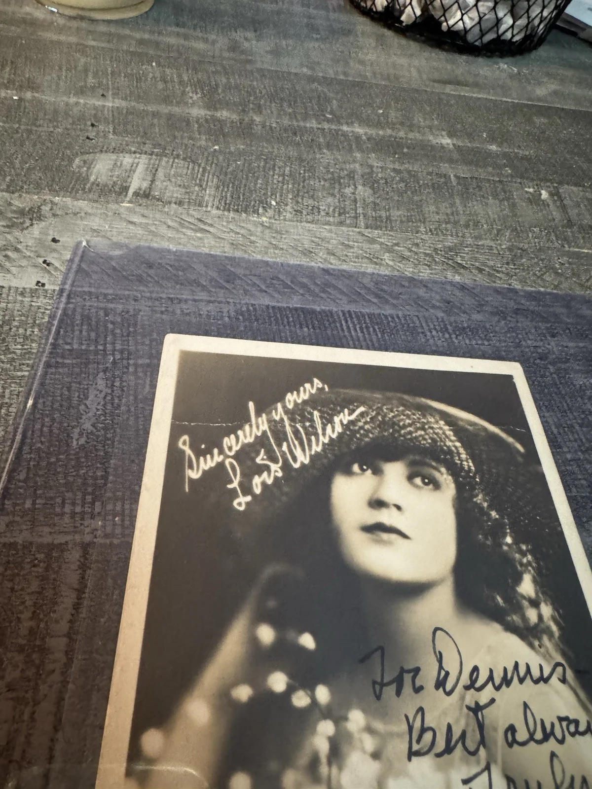 Lois Wilson — LOIS WILSON SIGNED VINTAGE 1920s ORIGINAL DBLWT PHOTOGRAPH AUTOGRAPHED COA, изображение 3
