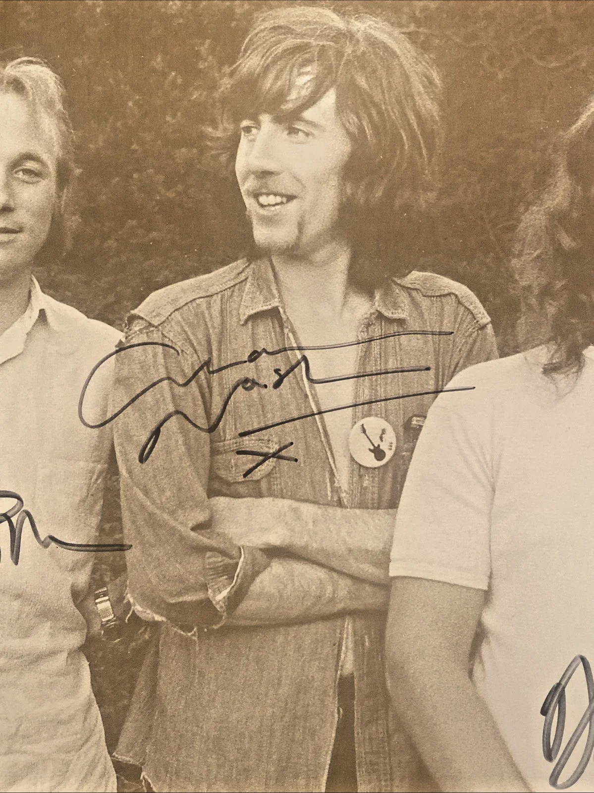 Crosby, Stills, Nash & Young Framed 11x14 B&W Photo 4 SIGNED PSA LOA COA, изображение 4