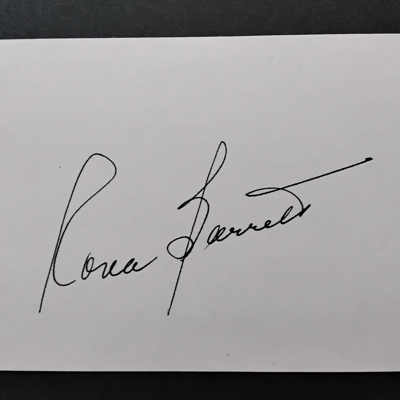 Rona Barrett SIGNED Card Photo Movie TV Actress Hollywood Gossip Columnist, изображение 4