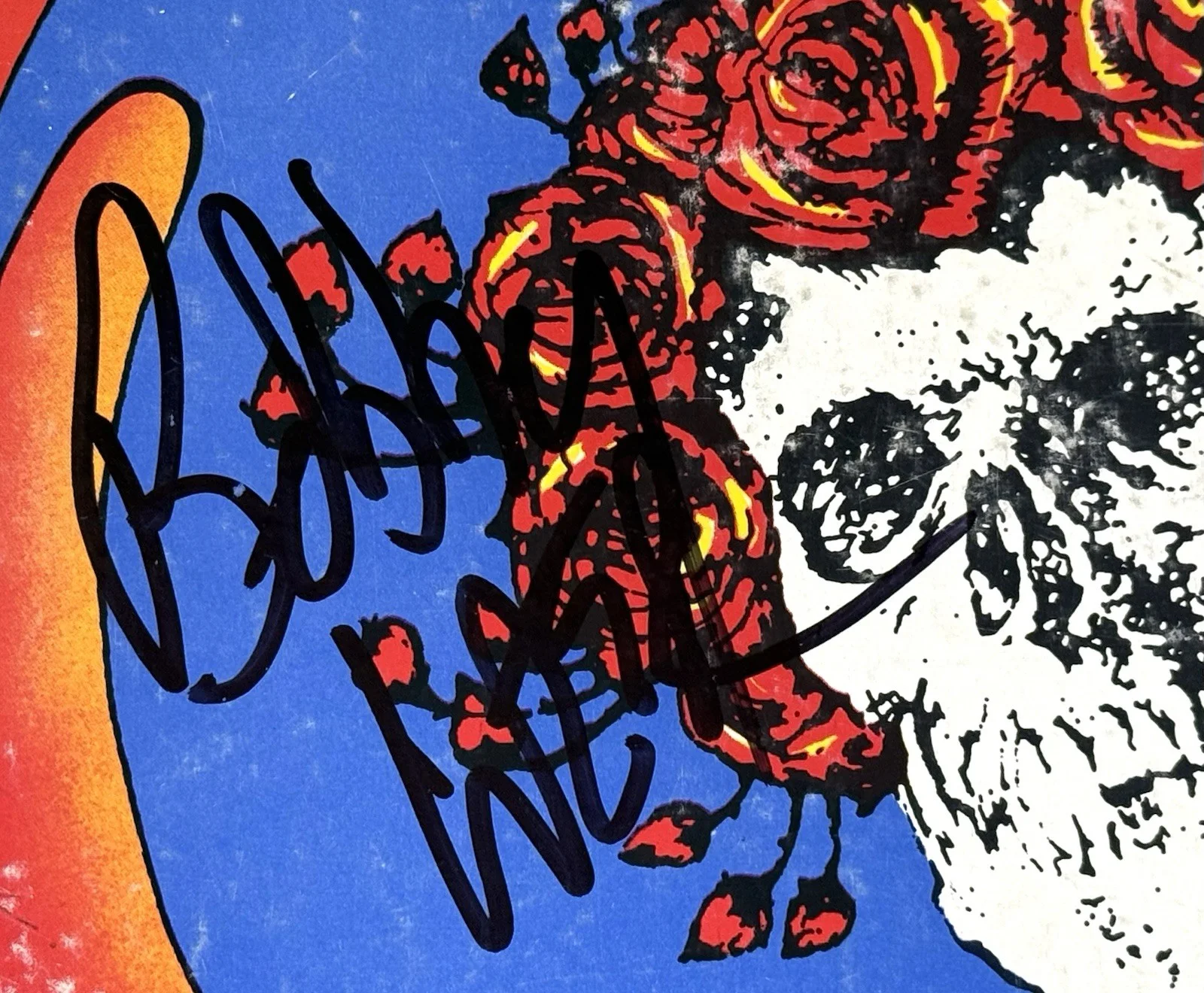 Bob Weir signed Grateful Dead Album Mickey Hart vinyl live lp Psa Dna loa, image 2