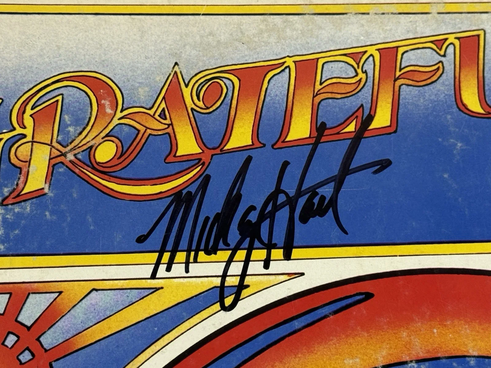 Bob Weir signed Grateful Dead Album Mickey Hart vinyl live lp Psa Dna loa, image 3