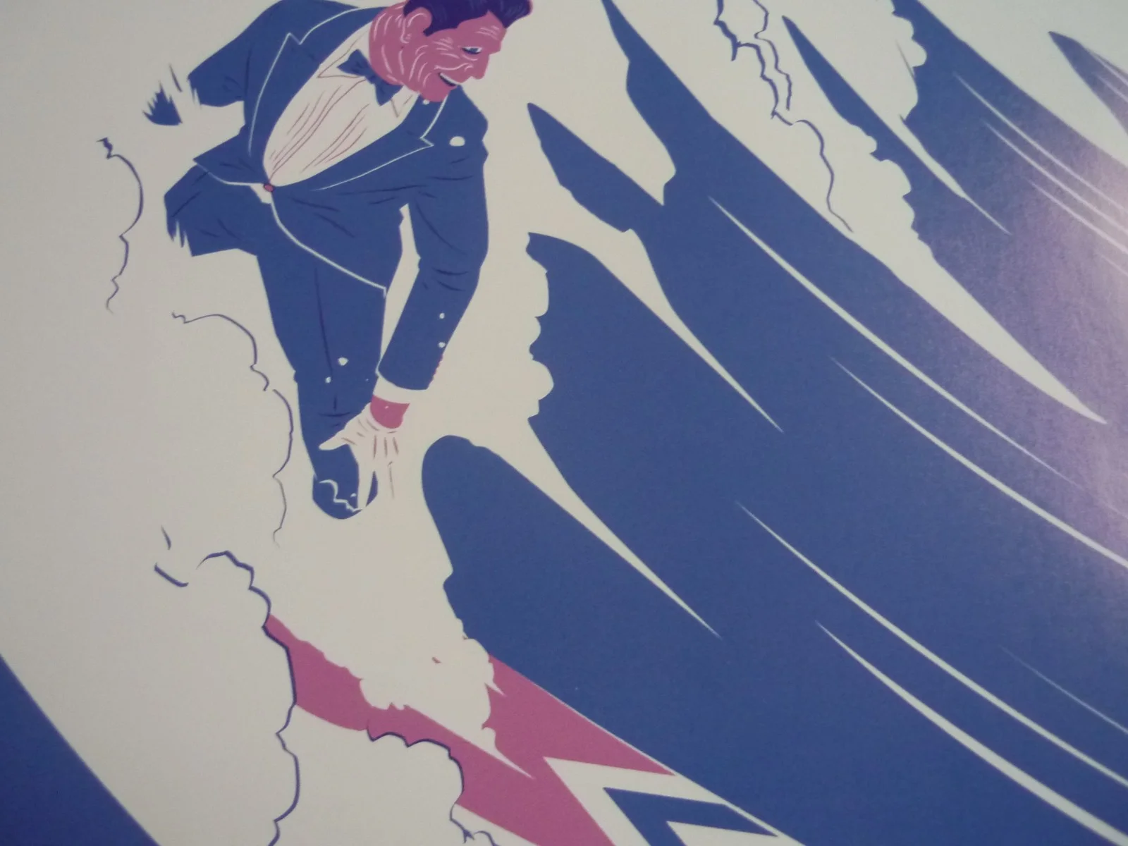 Framed mounted 14x11 inchs Poster Film Point Break 1991 bodhi surfing president, изображение 2