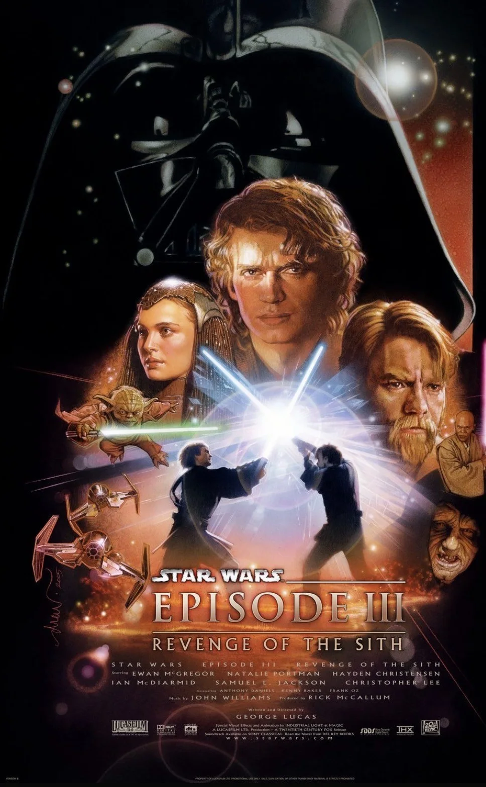 Star Wars: Episode III: Revenge Of The Sith 2005 Rare Unmounted 35mm Film Cells, изображение 2