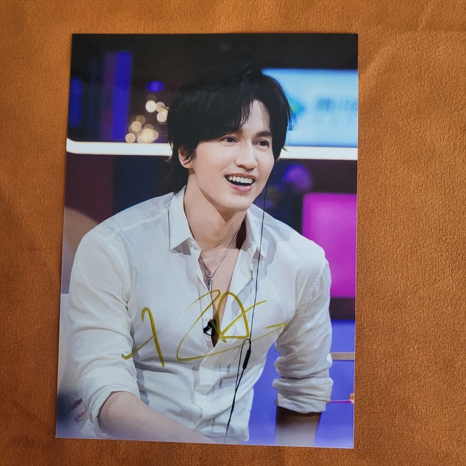 2024 Jerry Yan Autographed Signed Photo Autographs Collectibles 4*6 inches A, изображение 3