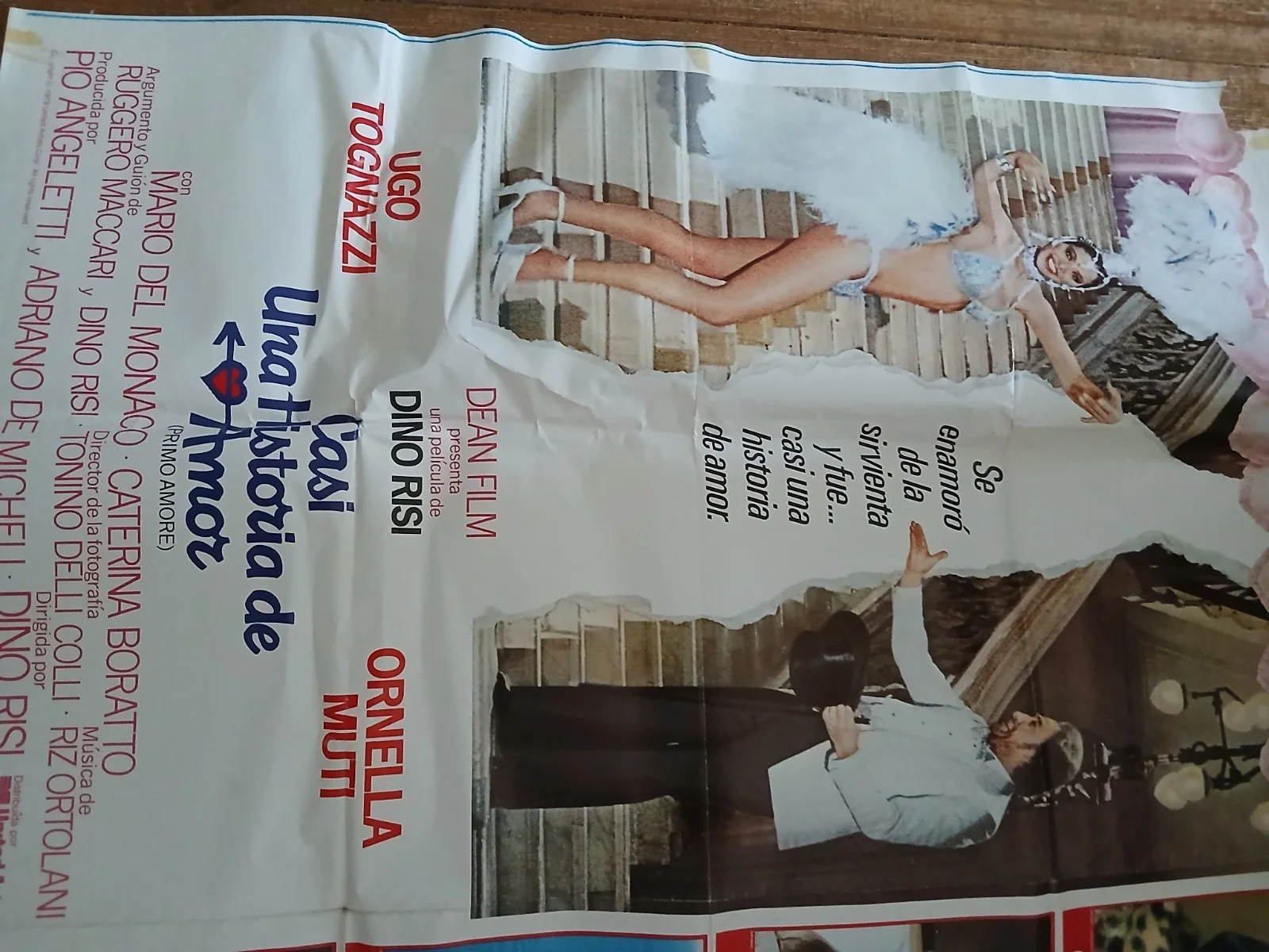 'First Love'Genuine Original 1970 Italian Cinema Movie Poster Size 1m 92cm X 1m, изображение 2