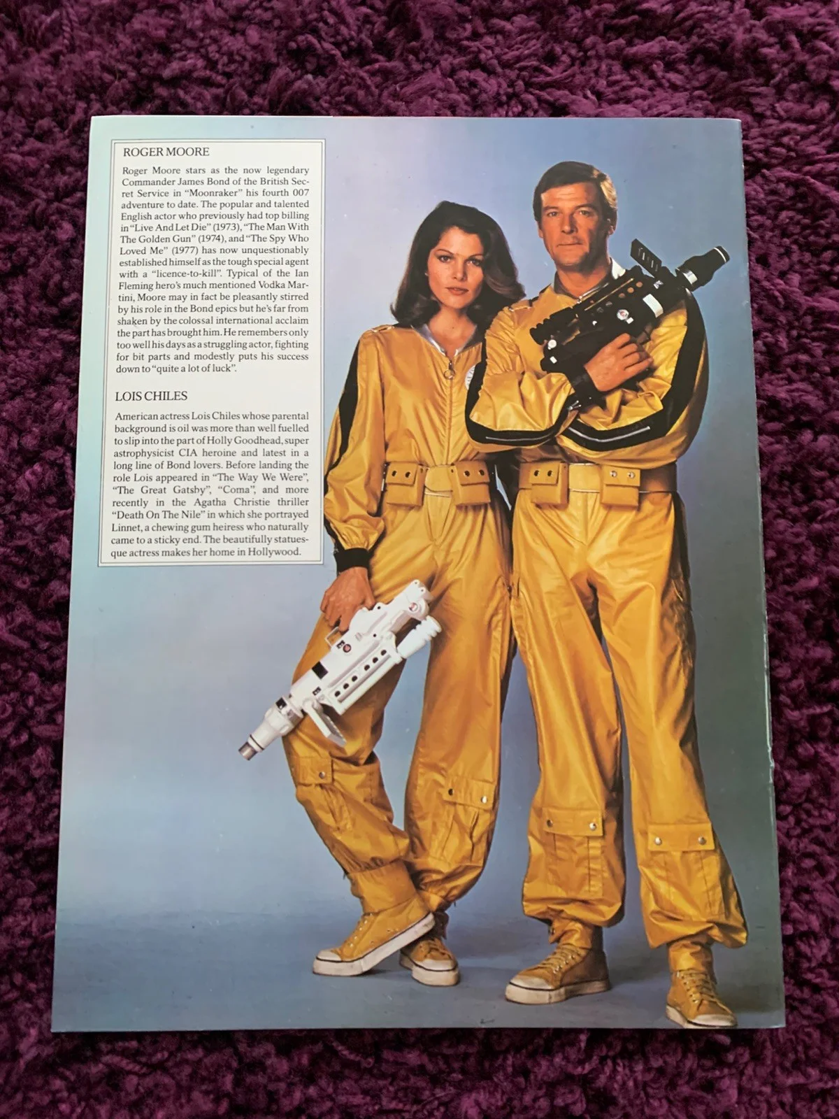 JAMES BOND 007 - MOONRAKER ORIGINAL FILM BROCHURE - 1979, изображение 2