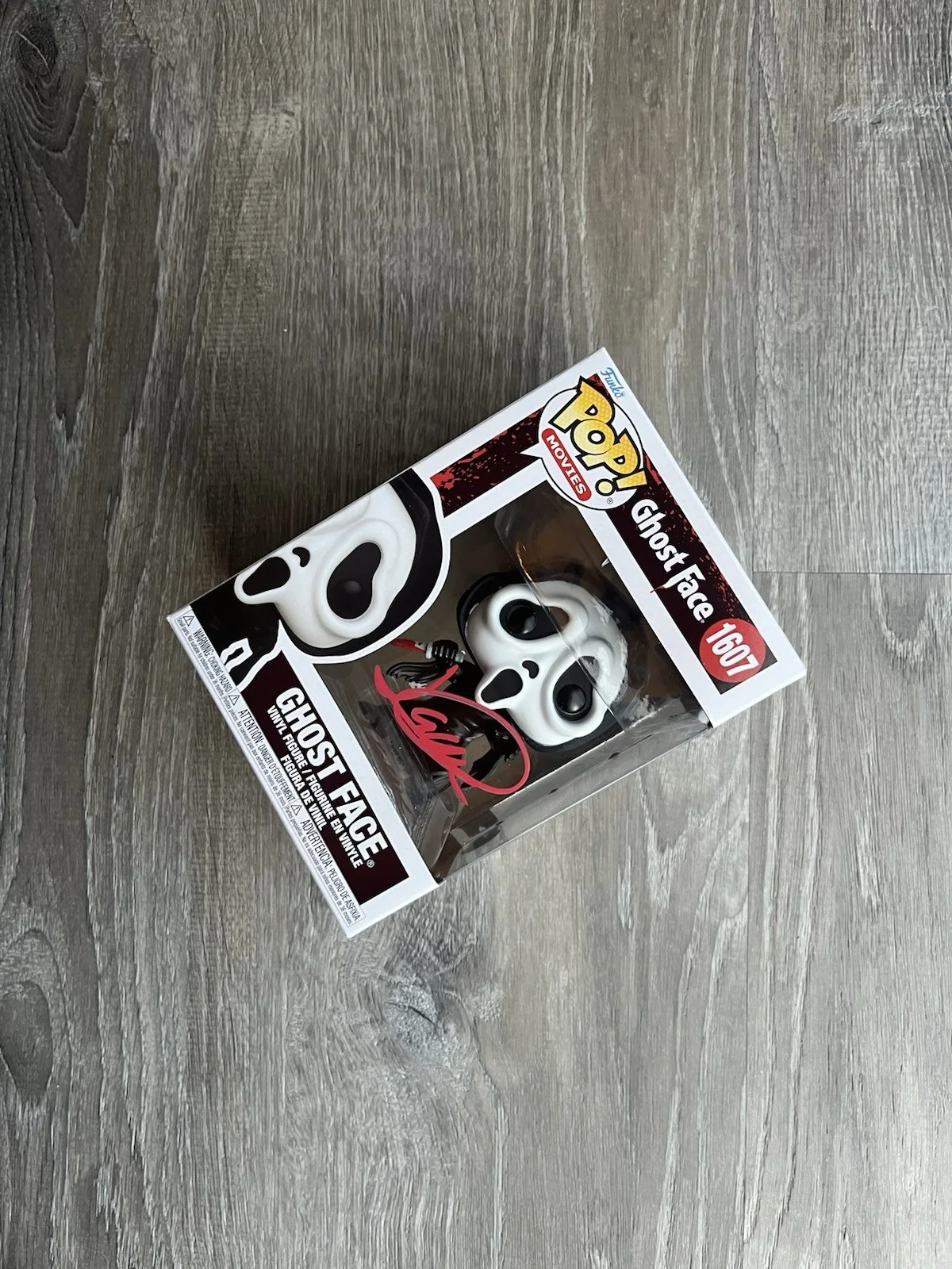 Jack Quaid — Jack Quaid Signed Ghostface Funko Pop Beckett COA 1607 Scream Richie Kirsch, изображение 5