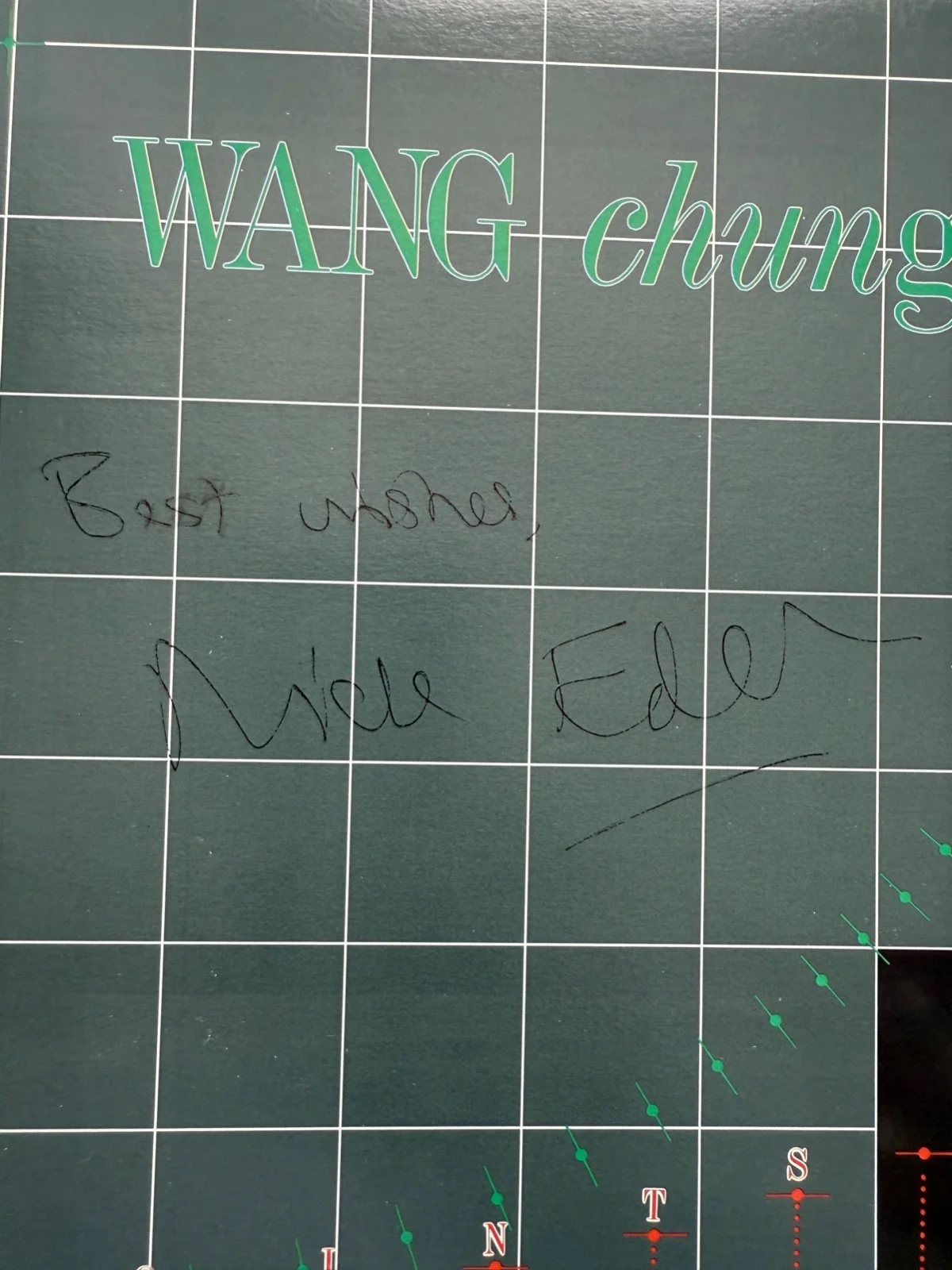 Wang Chung : Points On The Curve FULLY signed x3 / autographed Lp vinyl, image 3