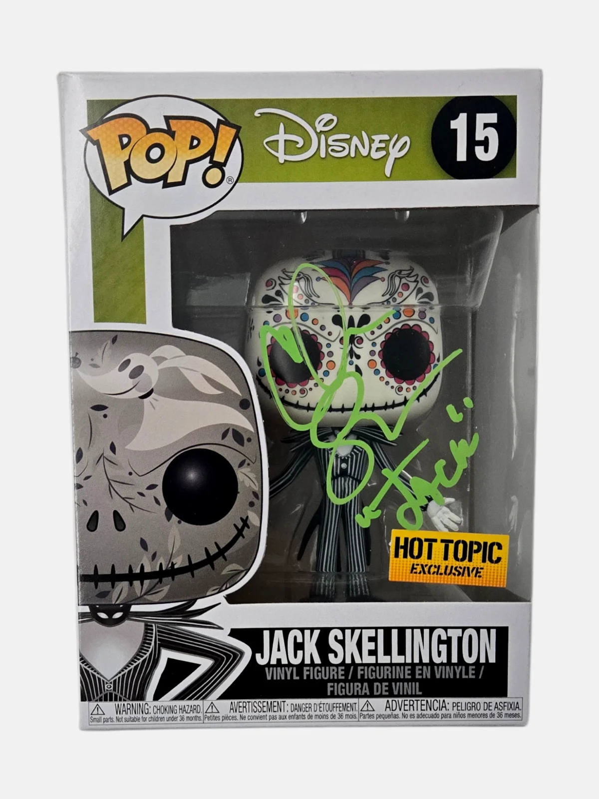 Chris Sarandon — Chris Sarandon Signed Funko Pop Jack NBC Christmas HT Disney 15 JSA COA 60, image 3