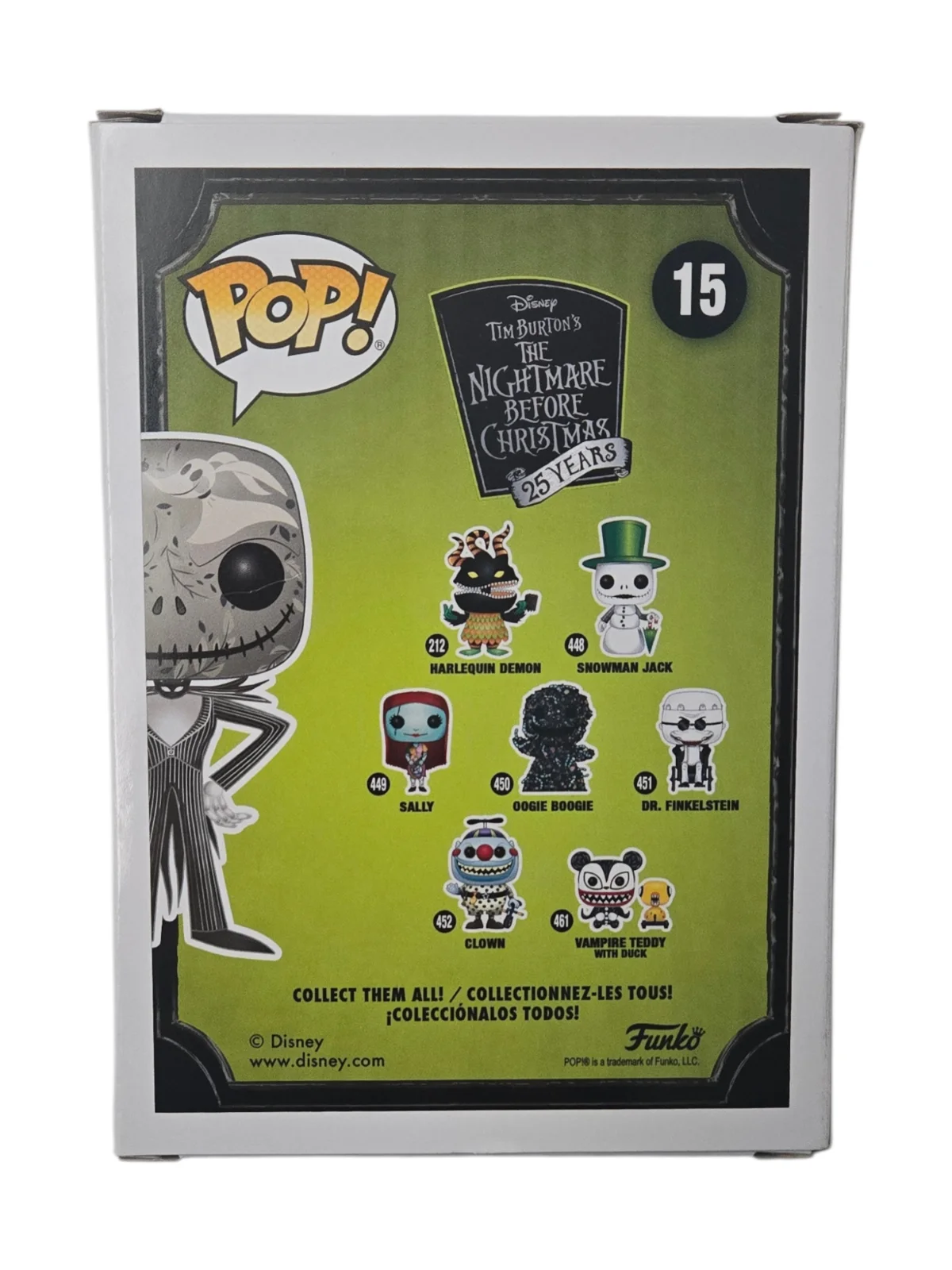 Chris Sarandon — Chris Sarandon Signed Funko Pop Jack NBC Christmas HT Disney 15 JSA COA 60, image 4