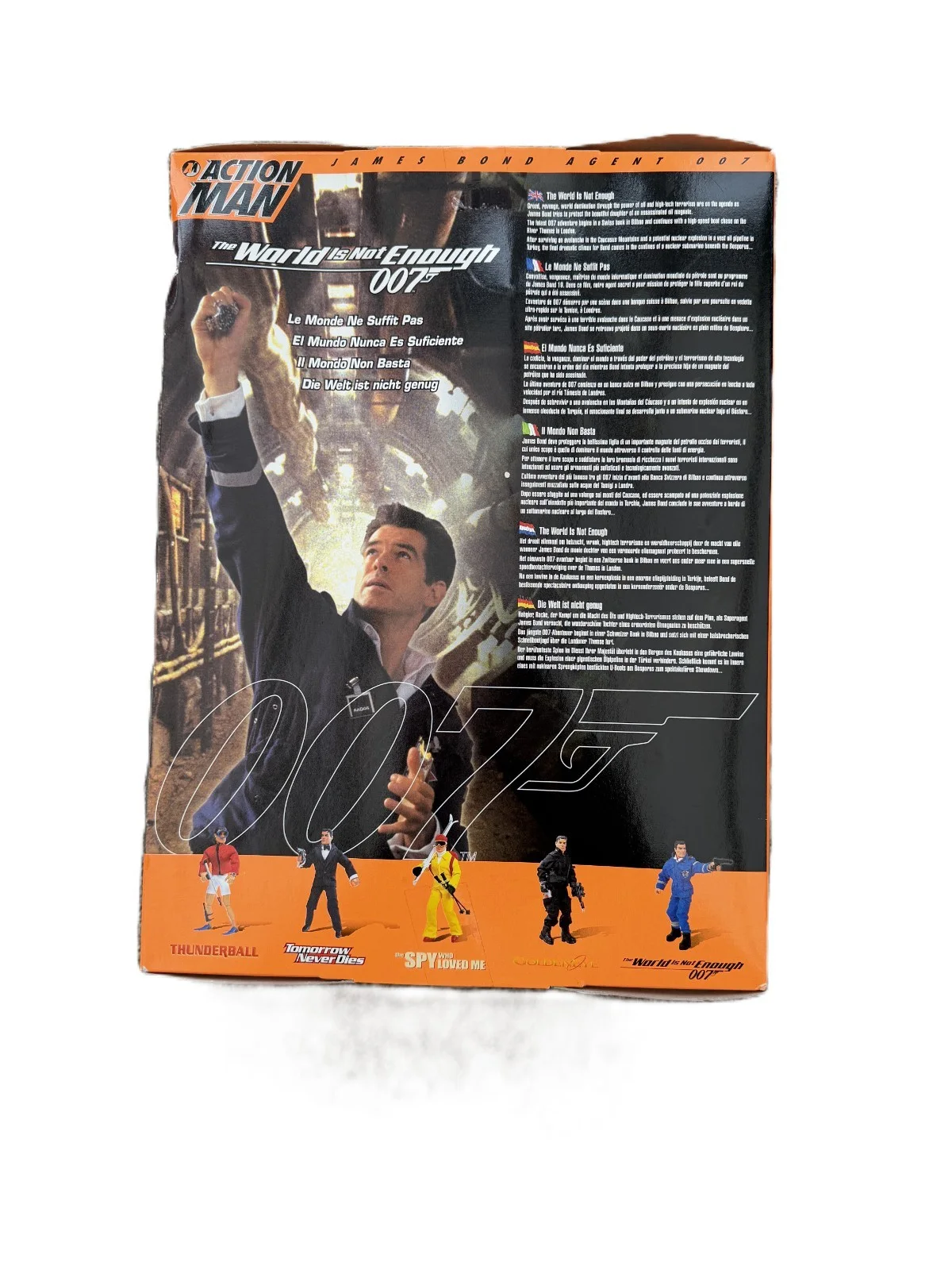 ACTION MAN JAMES BOND THE WORLD IS NOT ENOUGH 12" ACTION FIGURE HASBRO, изображение 3