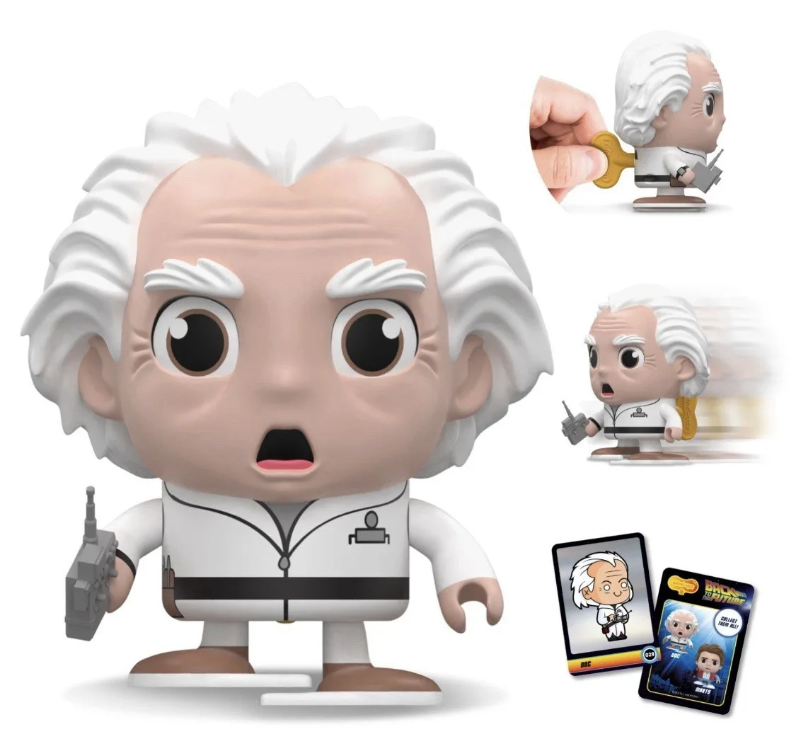 Back To The Future Doc Wind-Up Toy Figure Wind-Upz Collectible NEW! Free Post!, image 2