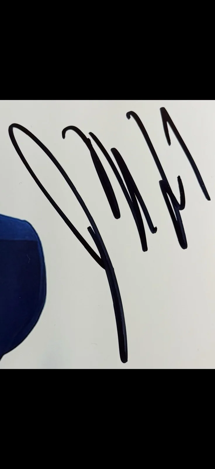 JOEL MCHALE FAMOUS ACTOR SIGNED AUTOGRAPHED COMMUNITY PHOTO, image 2